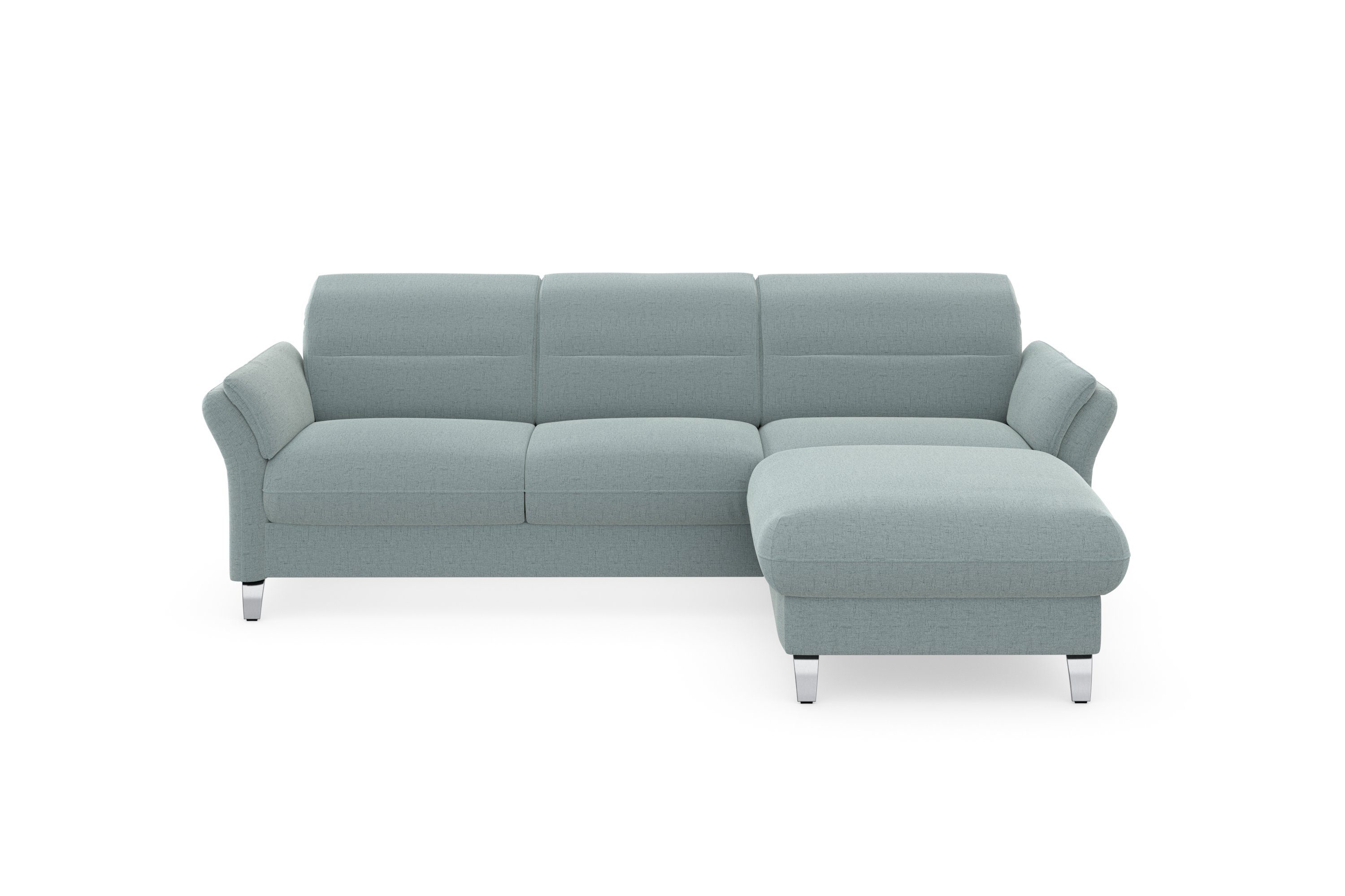 sit&more Hoekbank Grenoble L-vorm met bonnellvering optioneel met bedfunctie, bedlade, arm- en hoofdsteunverstelling