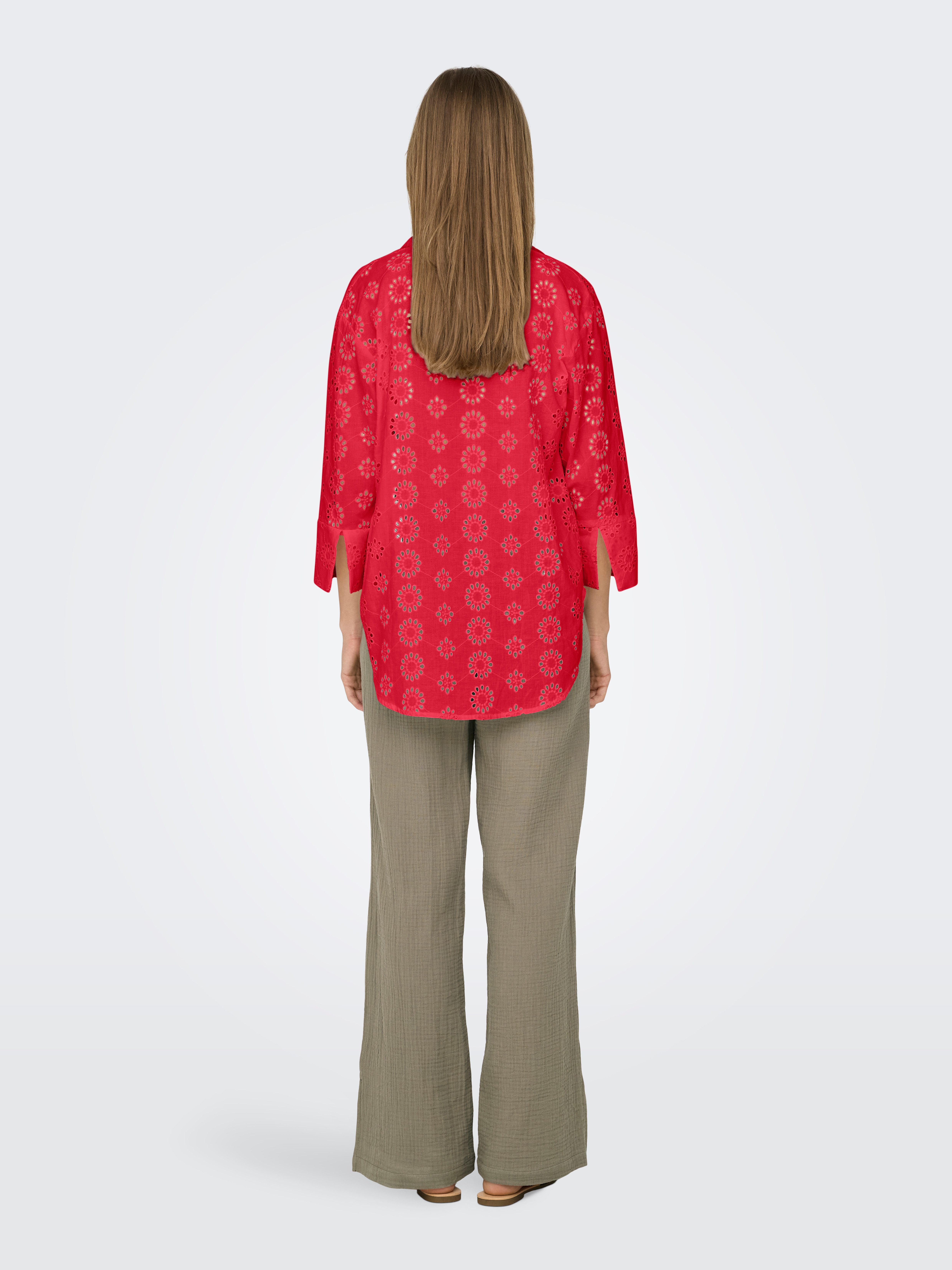 JDY Overhemdblouse JDYTALLIE 3/4 LONG SHIRT WVN NOOS