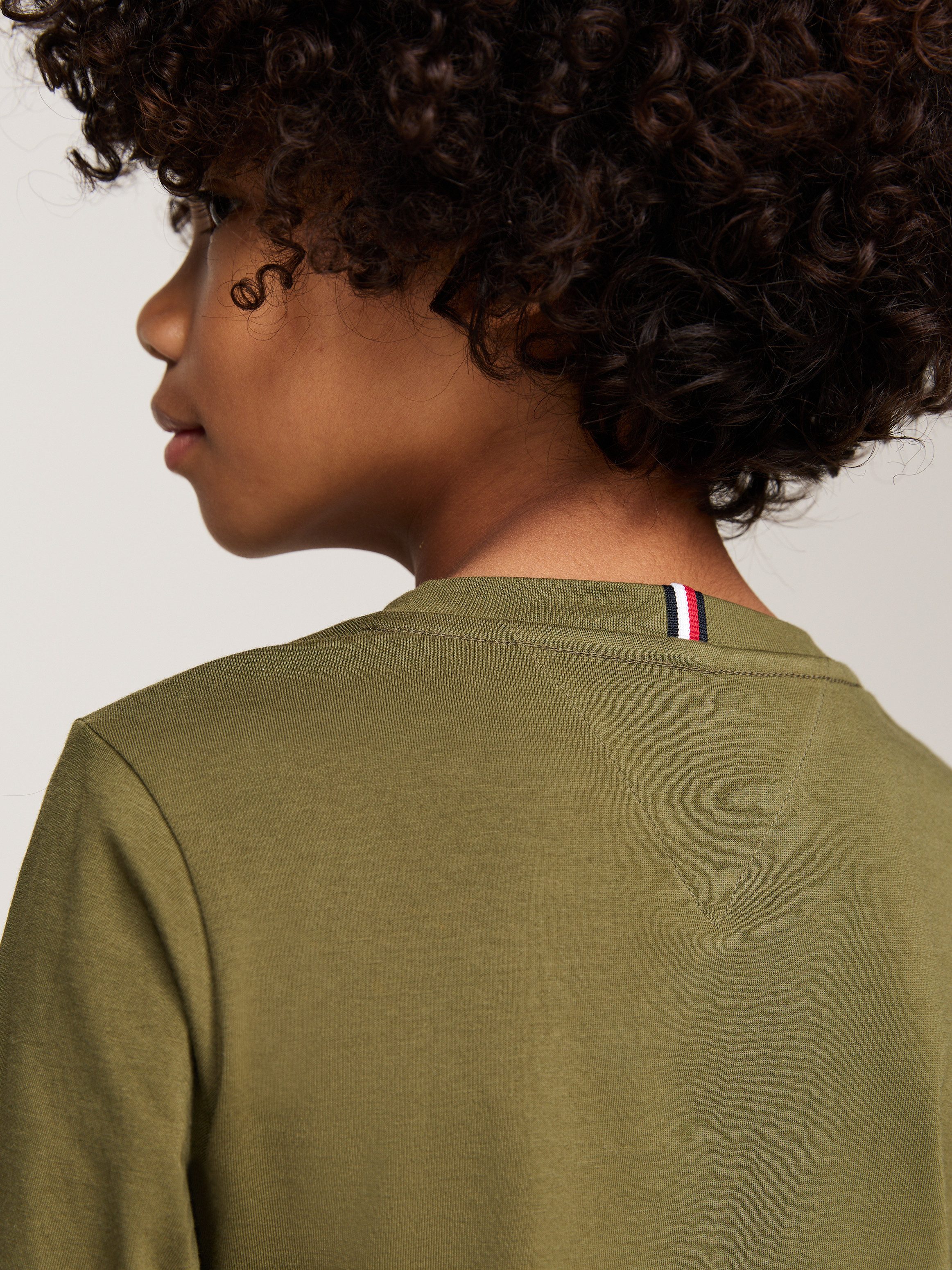 Tommy Hilfiger Shirt met lange mouwen U ESSENTIAL TEE L S Kinderen tot 16 jaar met logo-opdruk