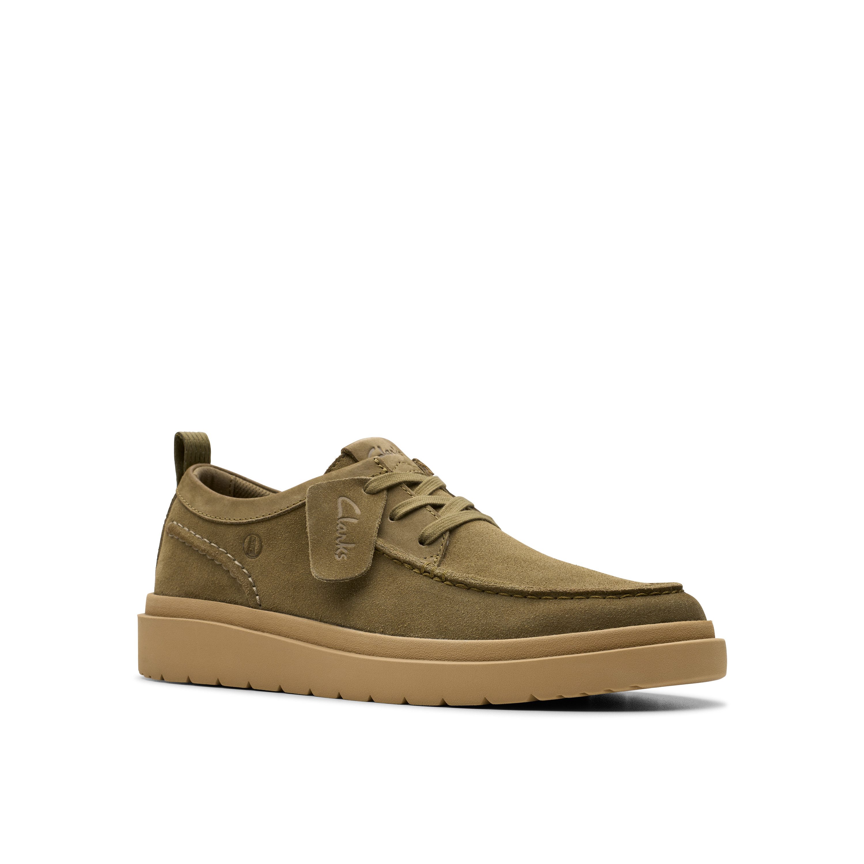 Clarks Veterschoenen Polden Moc , veterschoen, business schoen, moccasin in casual look