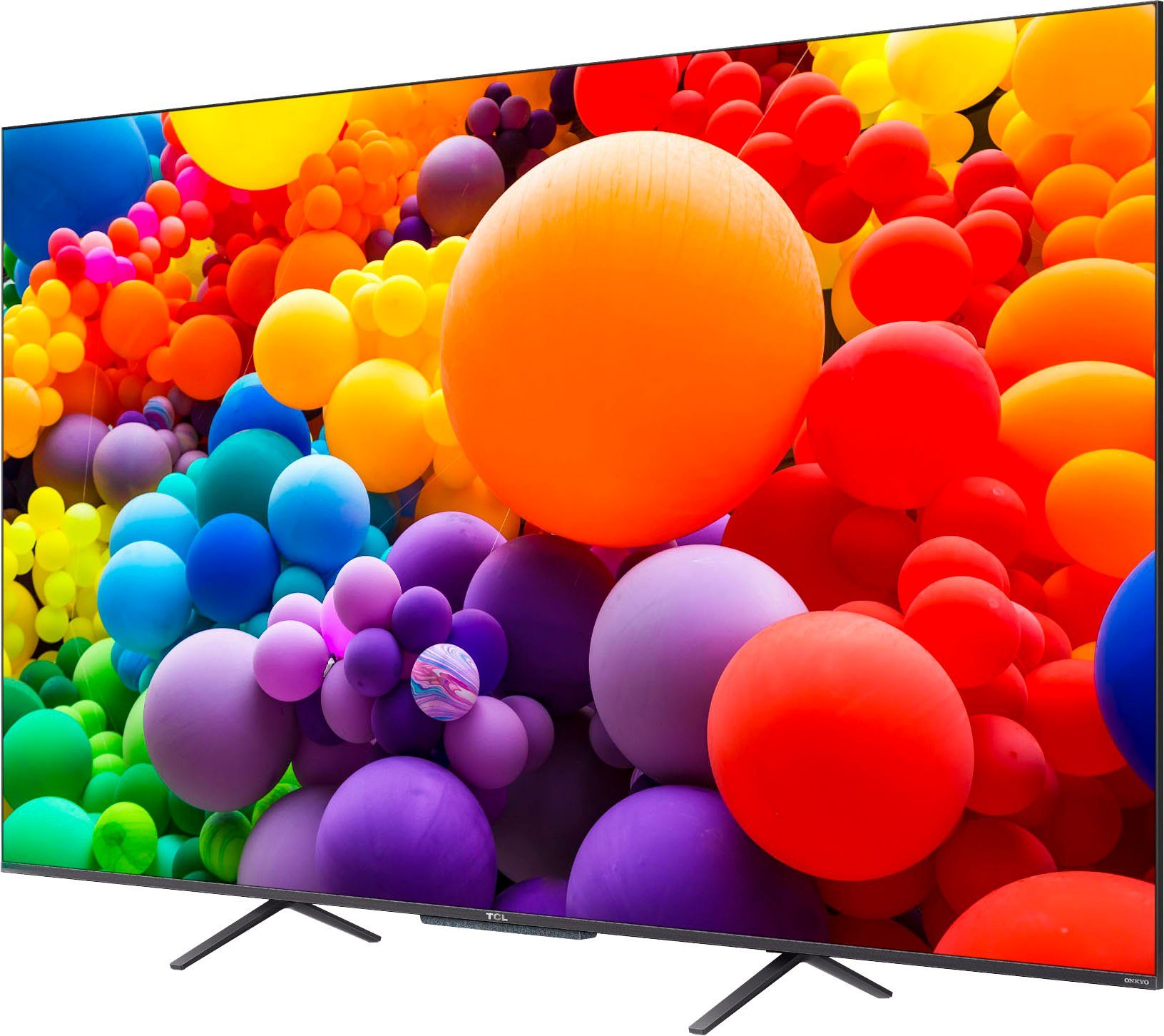 TCL QLED-TV 50C722X1, 126 cm / 50", 4K Ultra HD, Smart TV - Android TV, Android 11, Onkyo-geluidssysteem