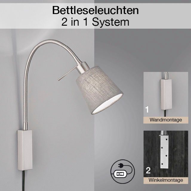 Honsel Leuchten Wandlamp Wolk (1 stuk)