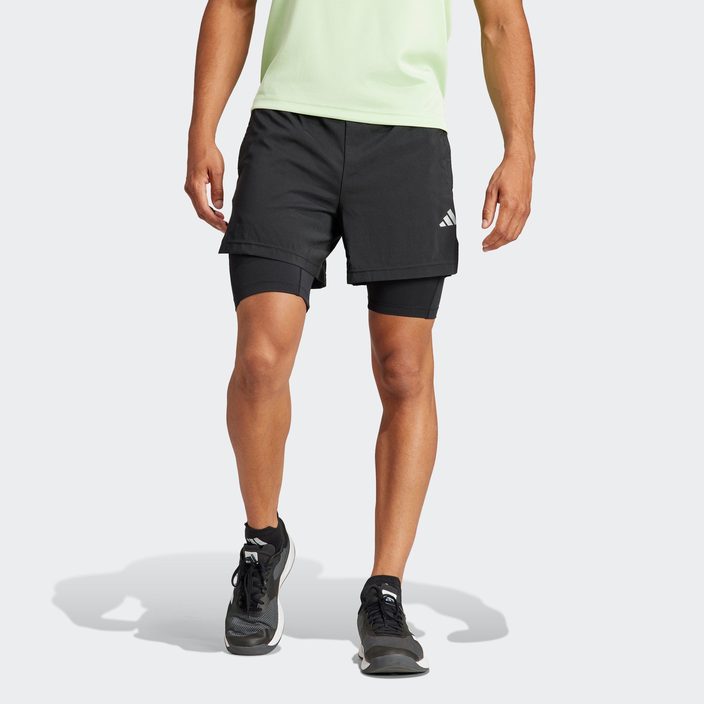 adidas Performance Short GYM+ WV 2in1 S (1-delig)