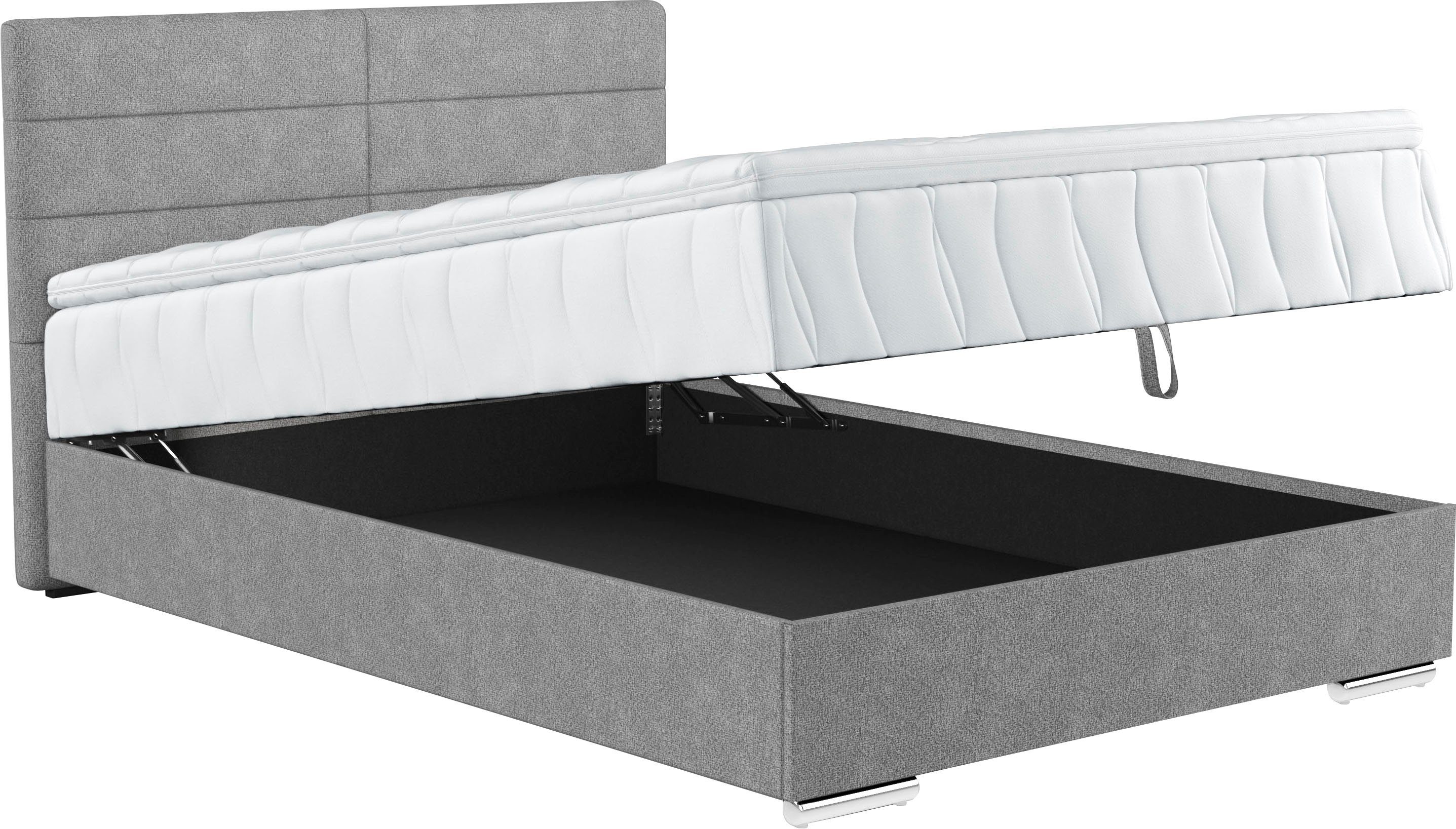 COTTA Boxspring Tom met bedkist, topmatras en sierkussen