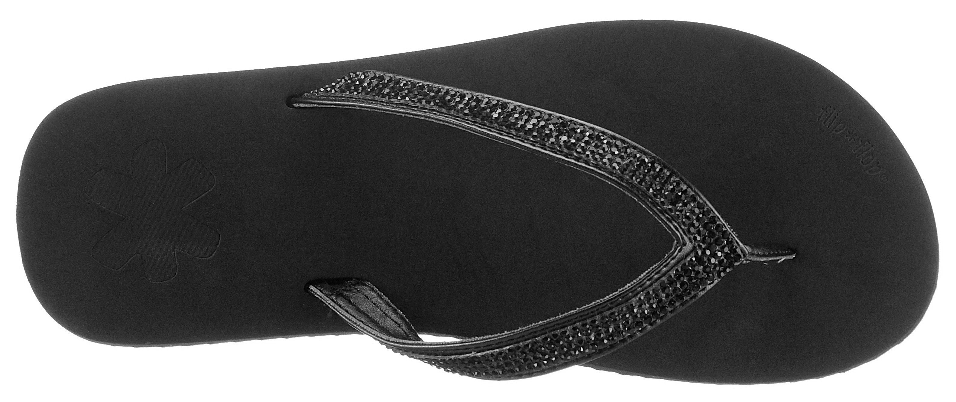 Flip Flop Teenslippers Flip* zomerschoen, slippers, poolslides met glinsterende bandjes