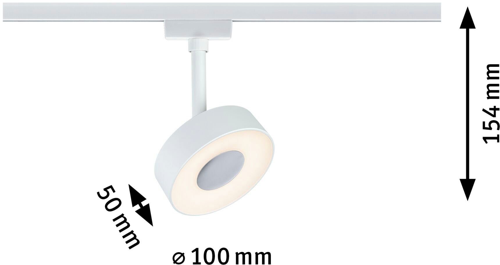 Paulmann Railsysteem-lampen URail Spot Circle 1x5W 3000K 230V (1-delig)