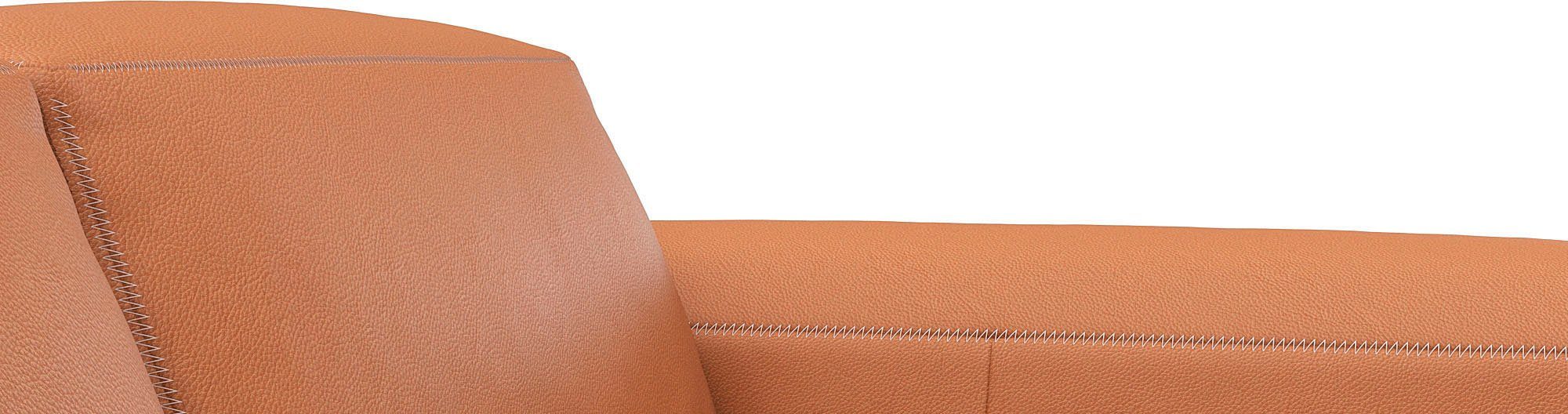 FLEXLUX Hoekbank Lucera Chaise longue rechts of links, L-vorm, comfortabel