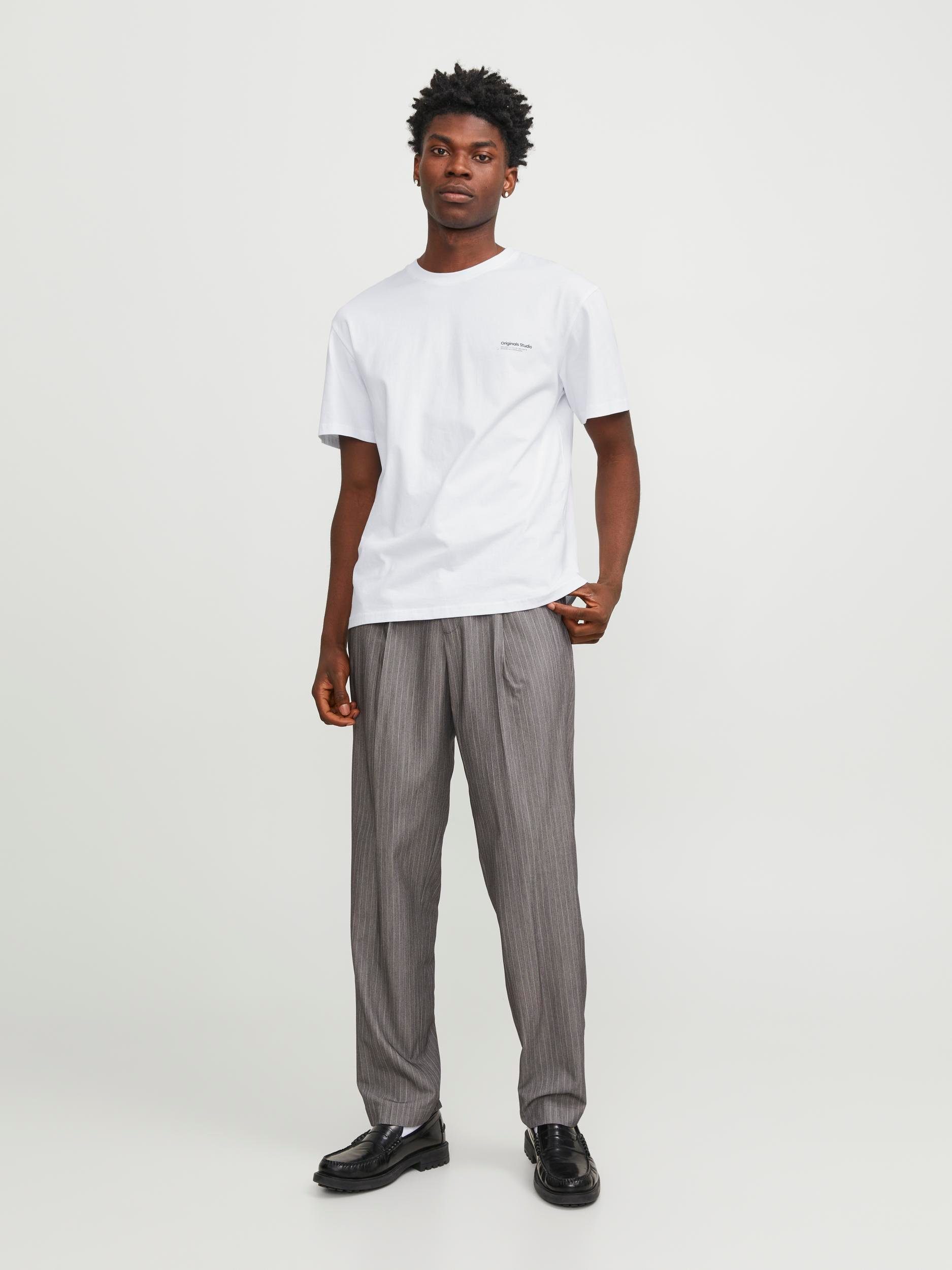 Jack & Jones Shirt met ronde hals JORVESTERBRO BACK TEE SS CREW NECK SN