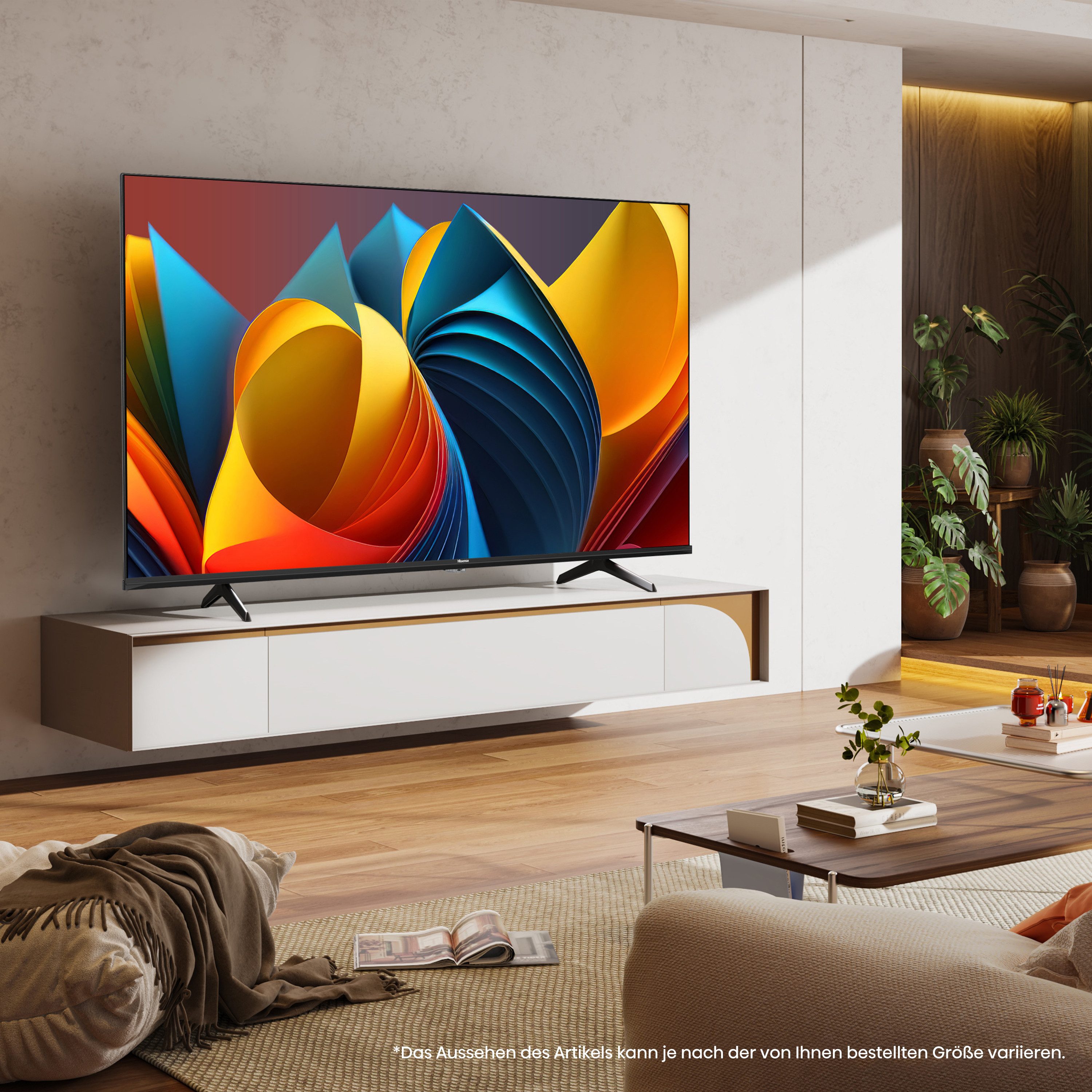Hisense QLED-TV 85E77NQ, 215 cm / 85", 4K Ultra HD, Smart TV, 4k uhd, qled