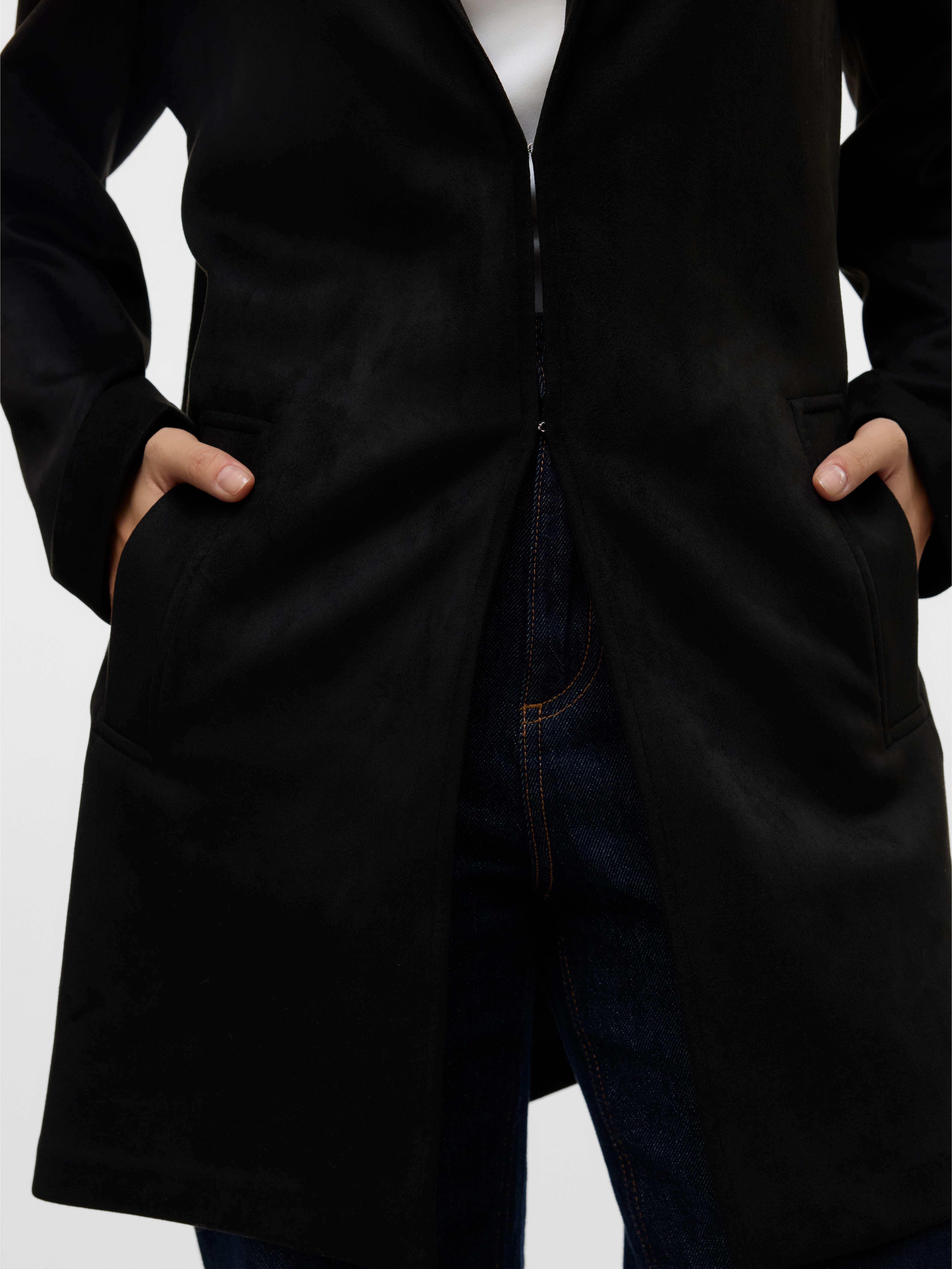 Vero Moda Lang jack VMJOSEFREJA FAUXSUEDE JACKET BOO