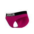 calvin klein swimwear bikinibroekje classic met gedessineerde elastische band roze