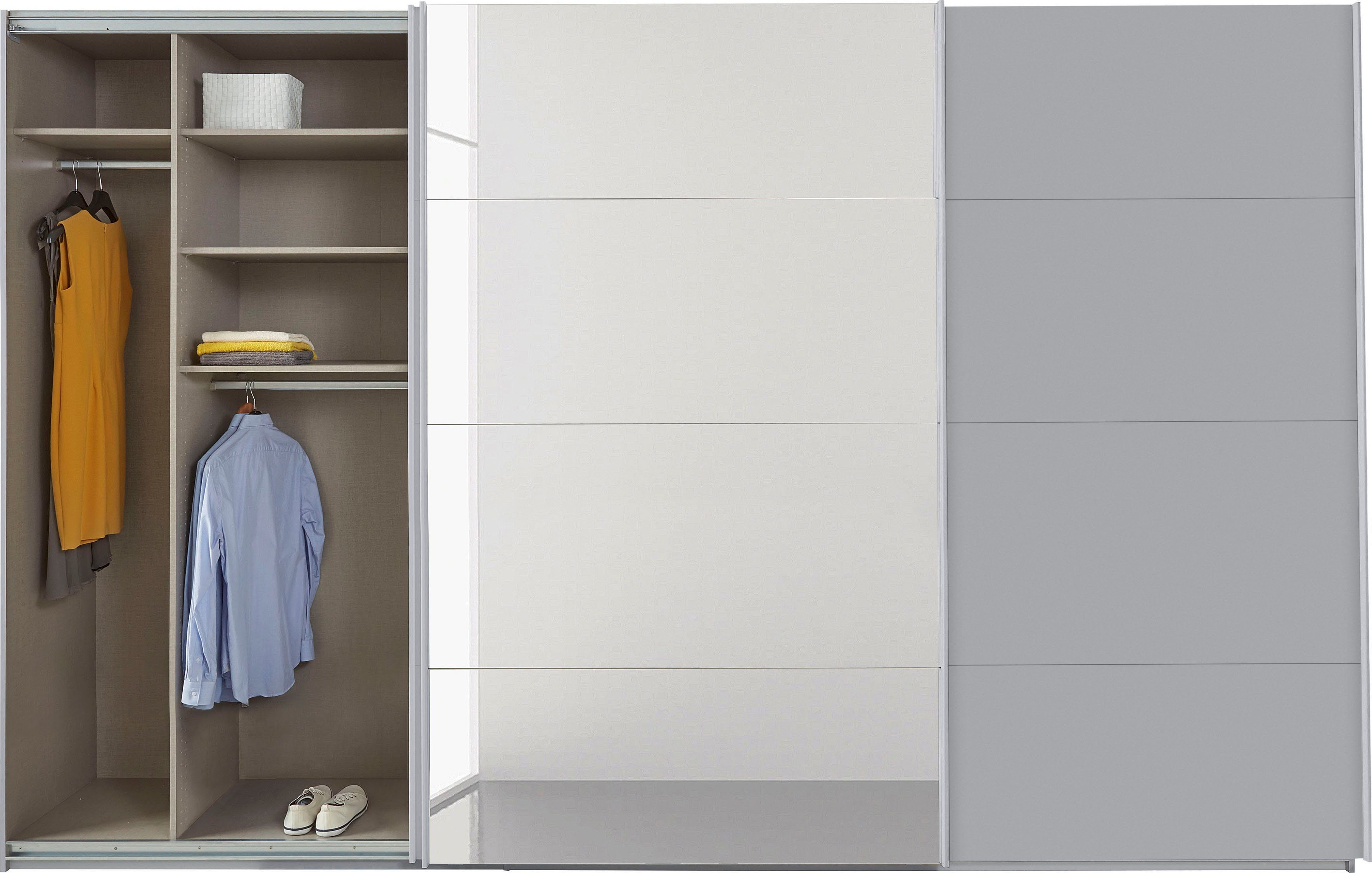 rauch Zweefdeurkast Kledingkast kast garderobe TOPSELLER OTELI incl. binnenindeling