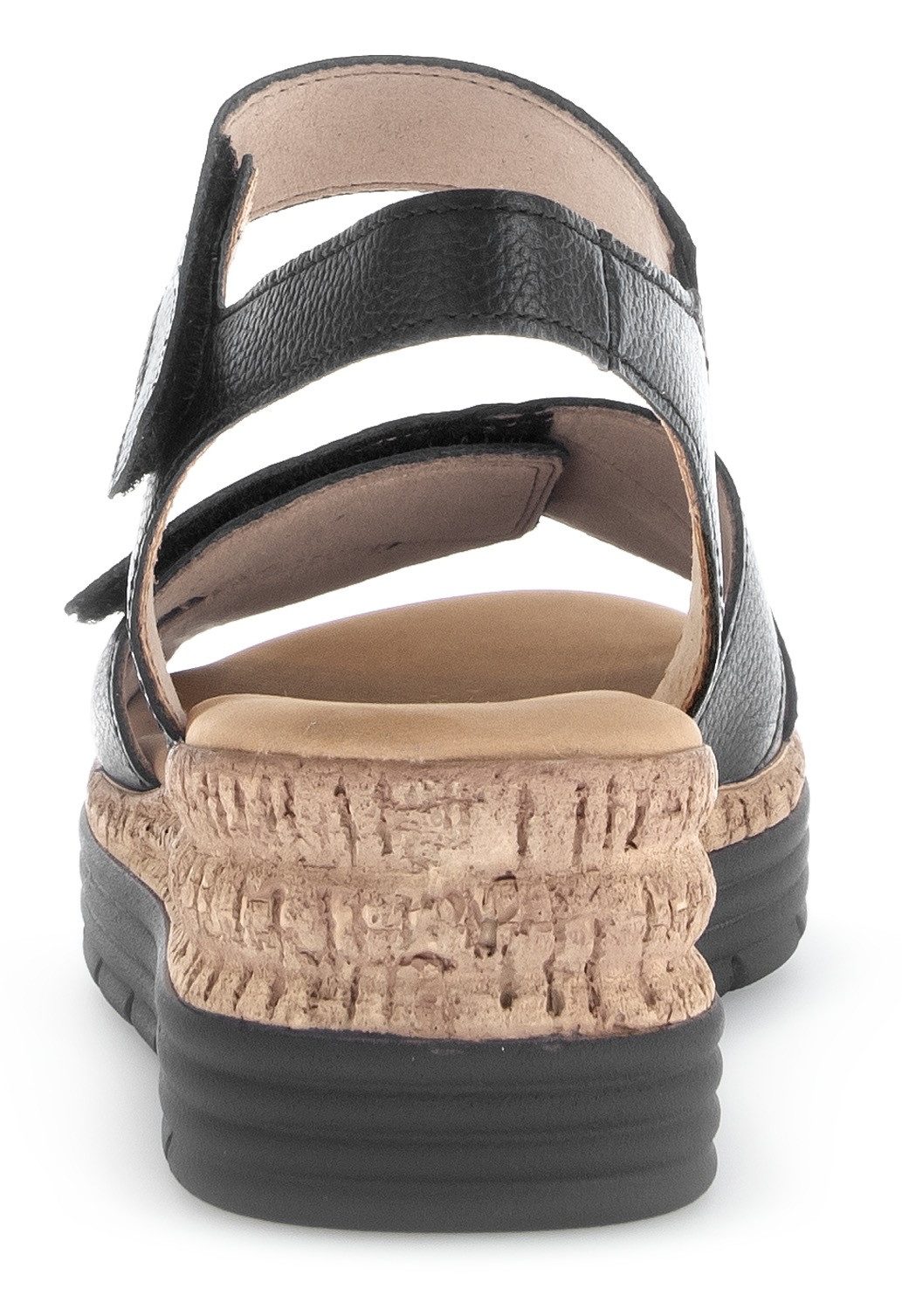 Gabor Sleehaksandaaltjes Genua , riemchensandaal, comfort-schoen, zomerschoen, stretchinzet, breedte g