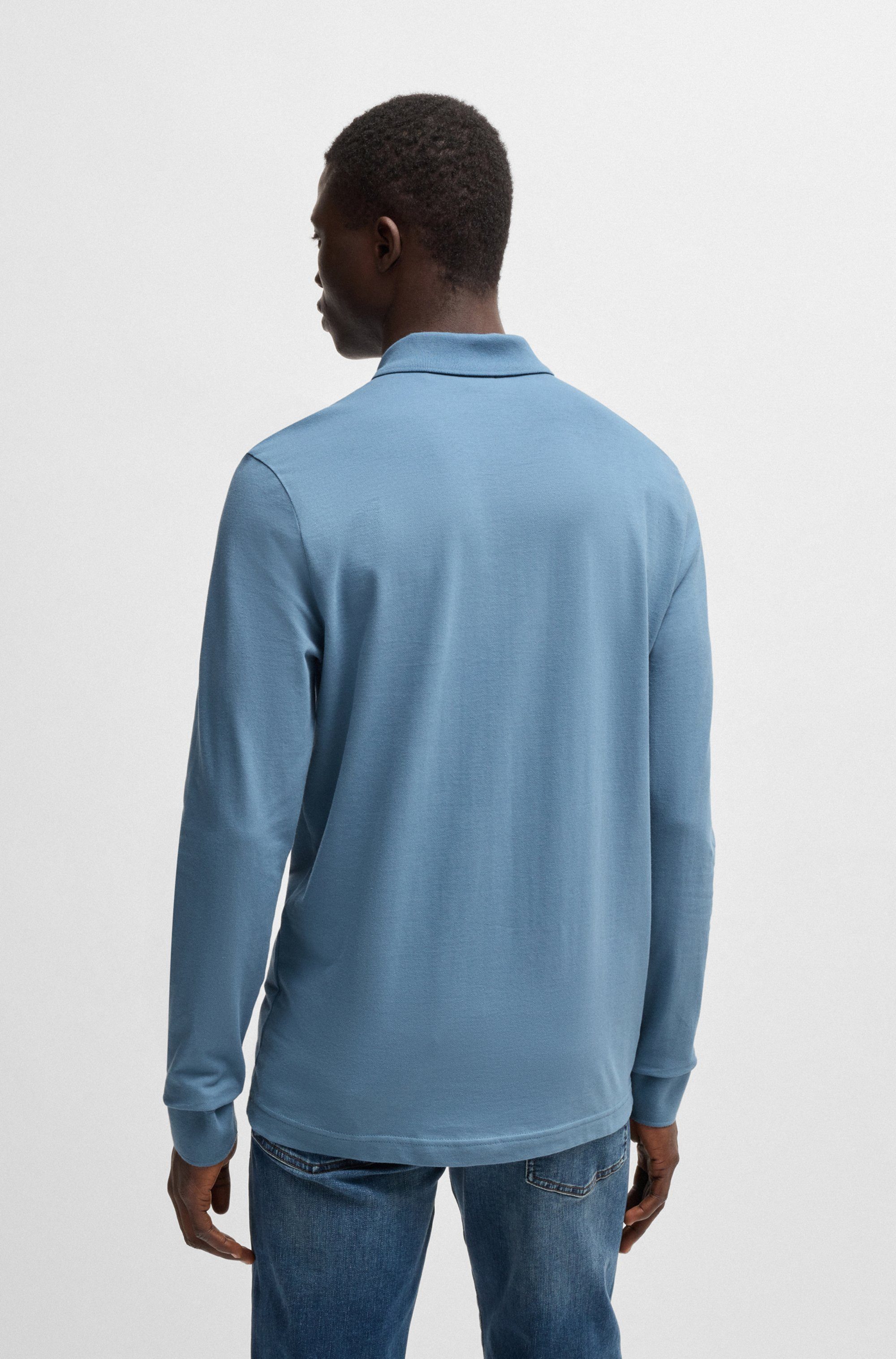 Boss Orange Poloshirt Passerby met boss badge