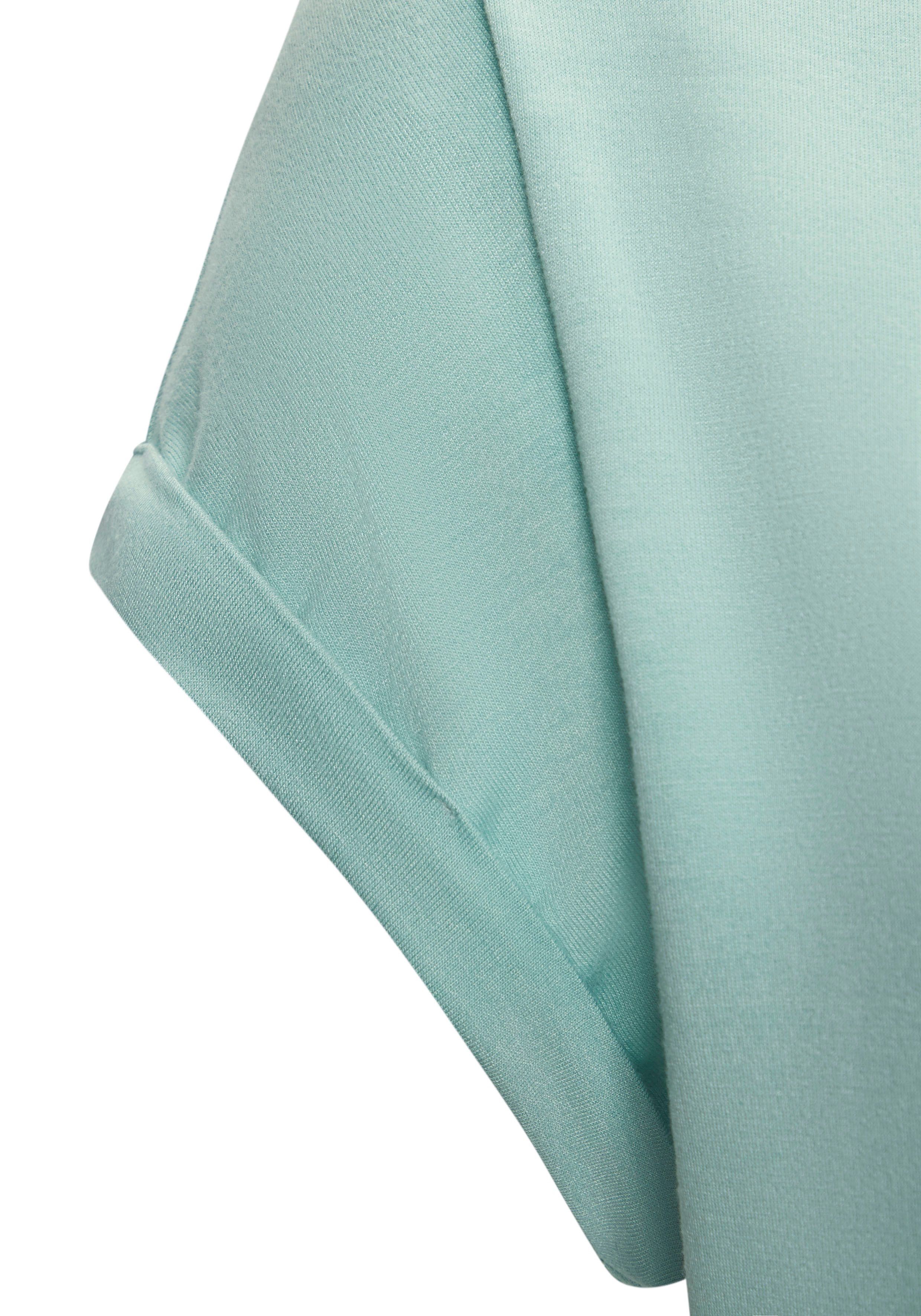 Lascana Shirt met korte mouwen Met Lascana hartprint van zachte viscose-stretch (1-delig)