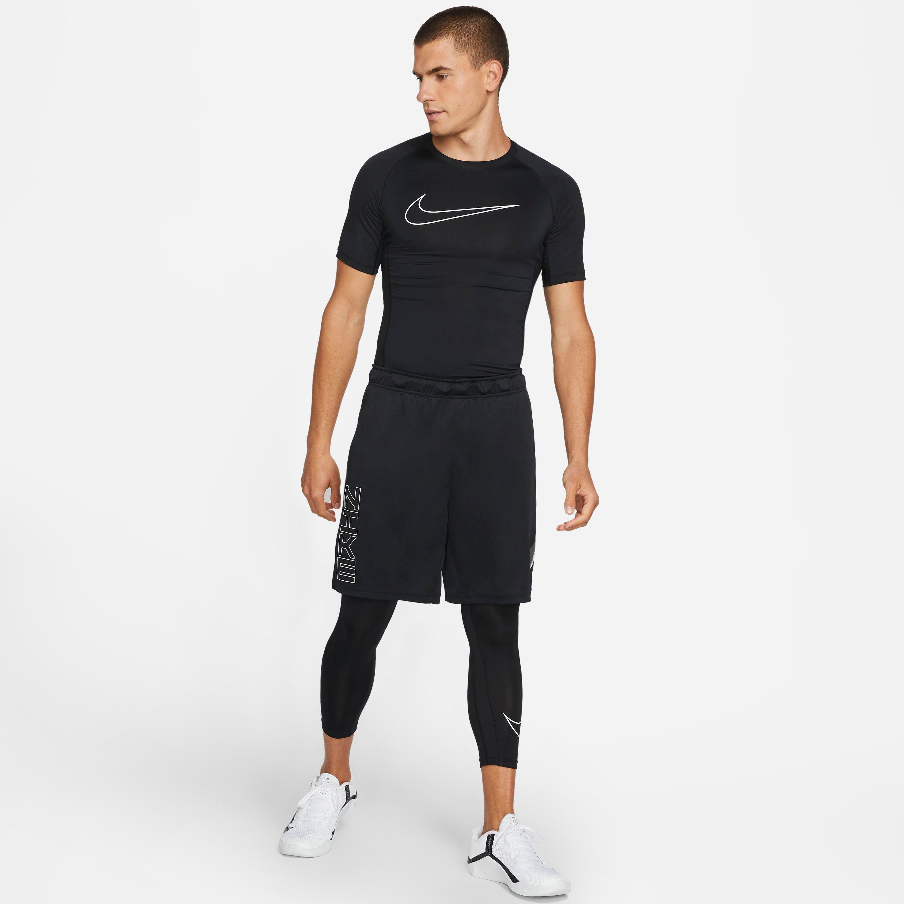 Nike Trainingsshirt PRO DRI-FIT MENS TIGHT FIT SHORT-SLEEVES
