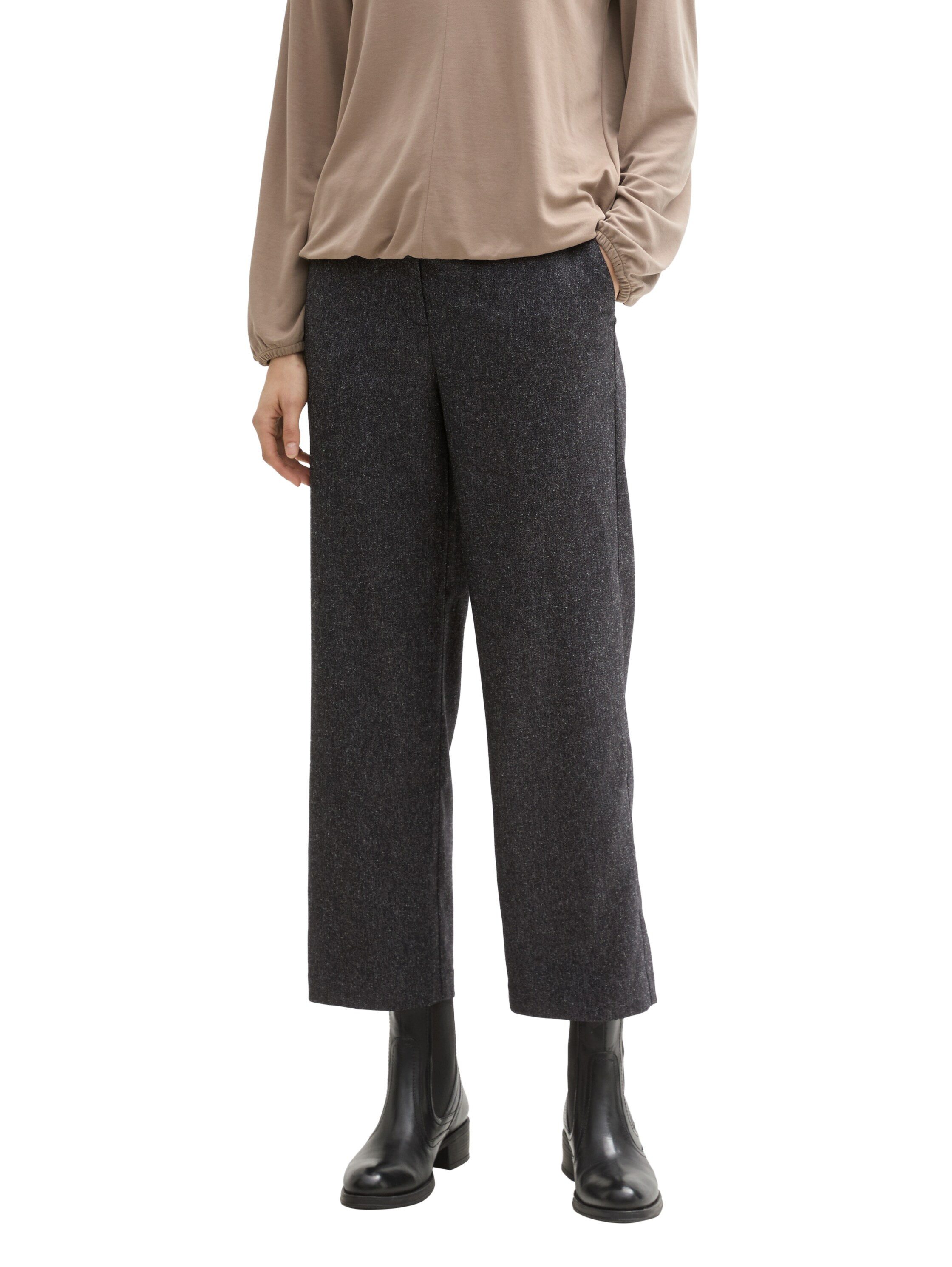Tom Tailor Stoffen broek Mia met zakken dames harembroeken maat 44 zwart