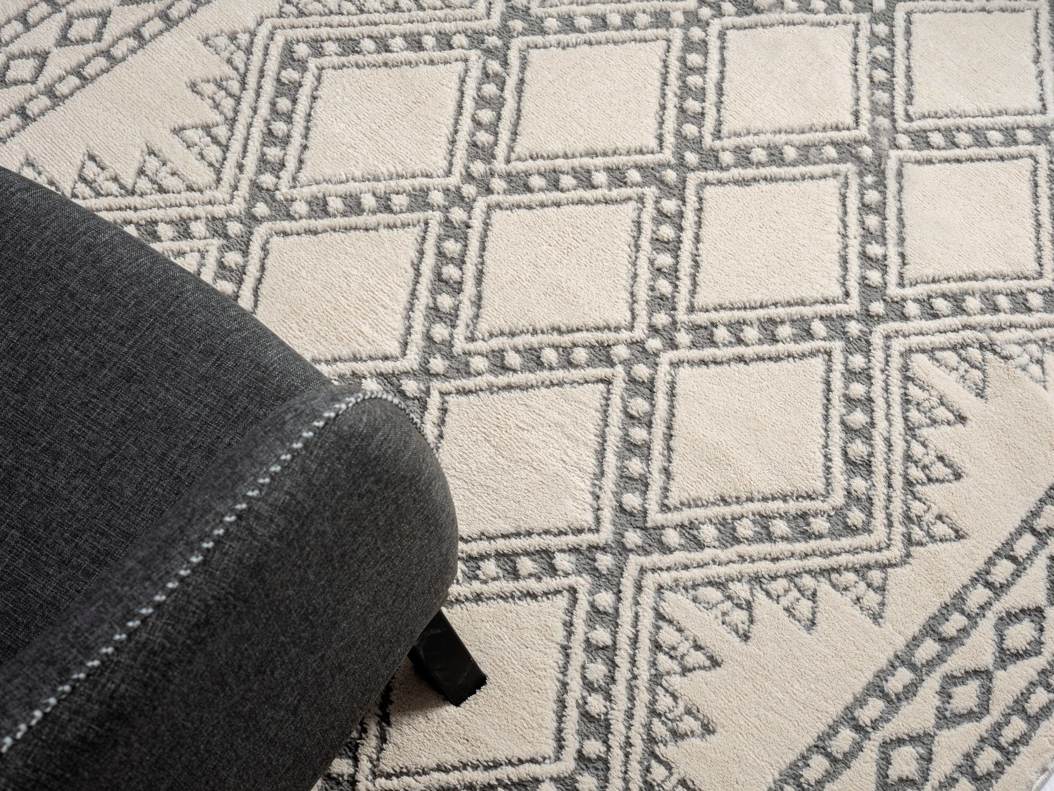 Myflair Möbel & Accessoires Hoogpolig vloerkleed Marokkaanse traditie voorraadopruiming modern, marokkaans ontwerp, fluffy zacht door hoogpolig