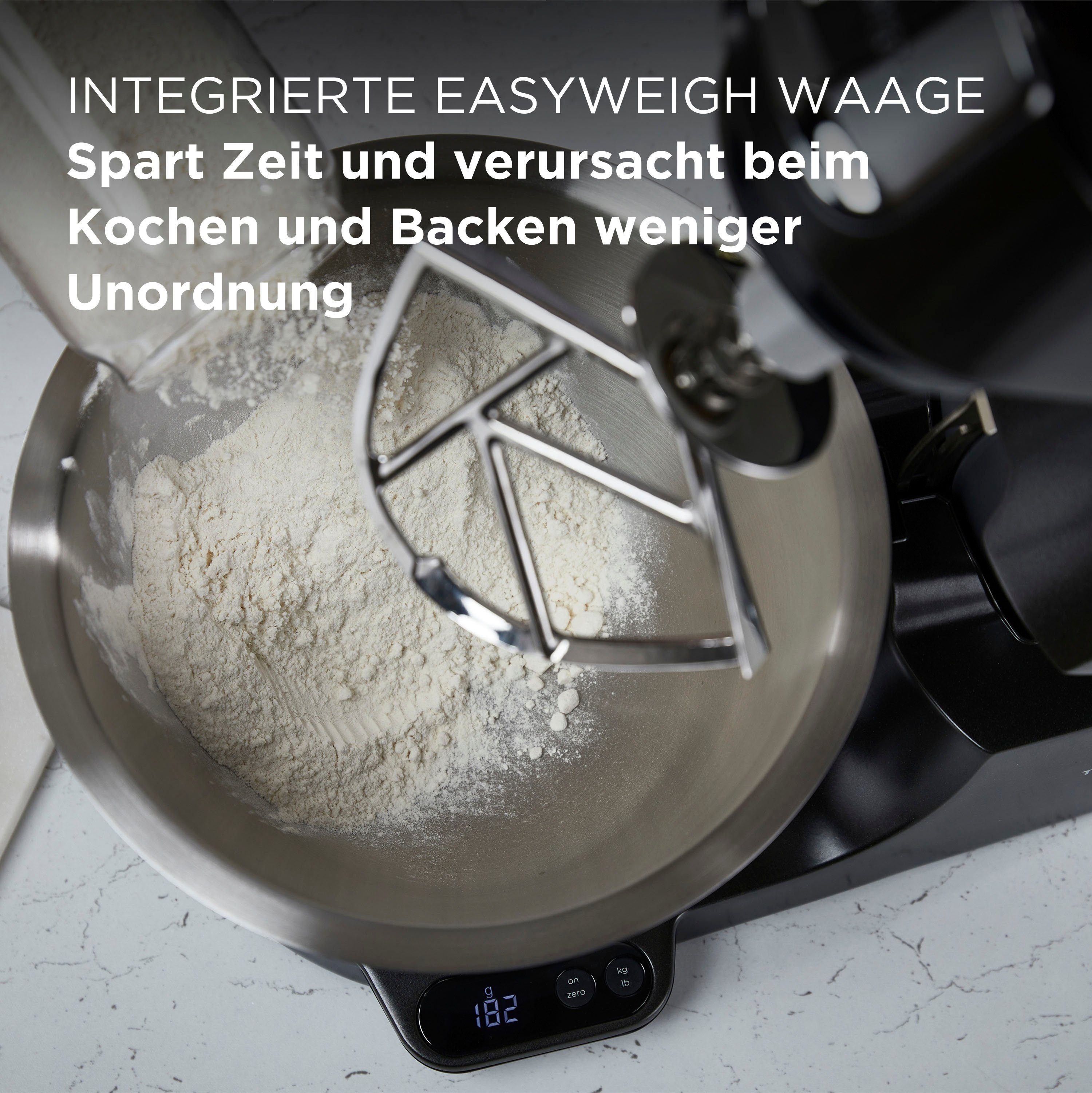 KENWOOD Keukenmachine Titanium Chef Baker KVC85.004BK m. Zubeh.
