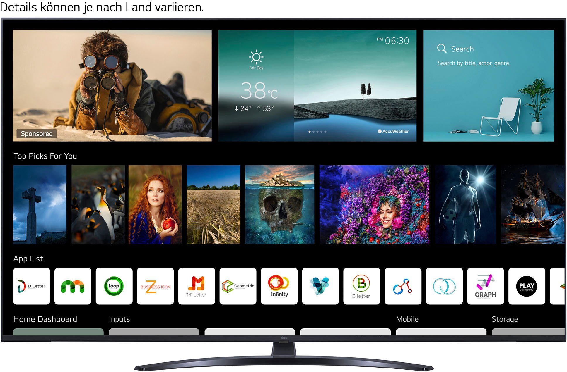 LG LCD-led-TV 55UP81009LR, 139 cm / 55", 4K Ultra HD, Smart TV