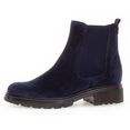 gabor chelsea-boots in karakteristieke look blauw