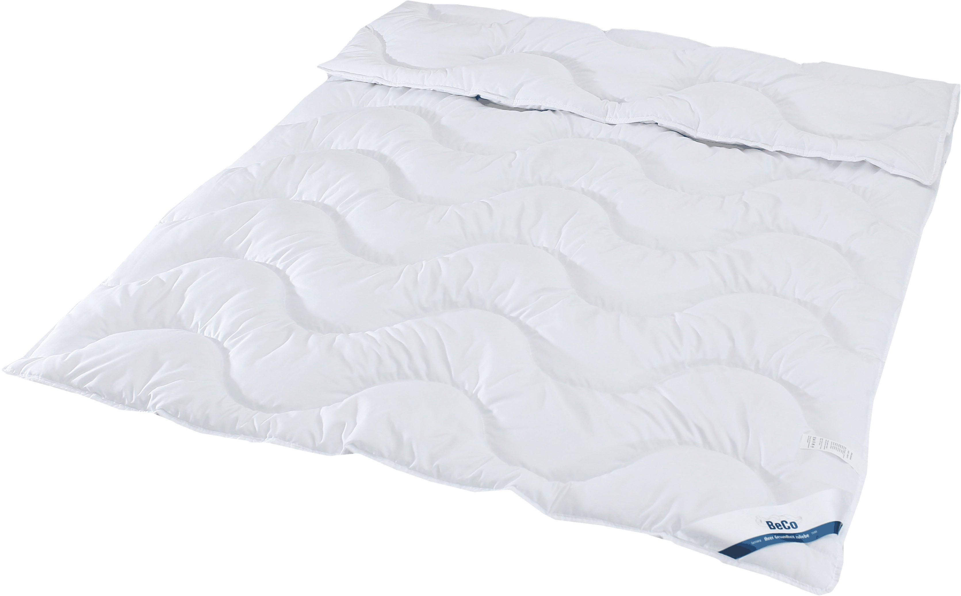 Beco Dekbed + hoofdkussen Sale, 2-Tlg. Set Dekbed in 135x200 en kussen in 40x80 cm (voordeelset)