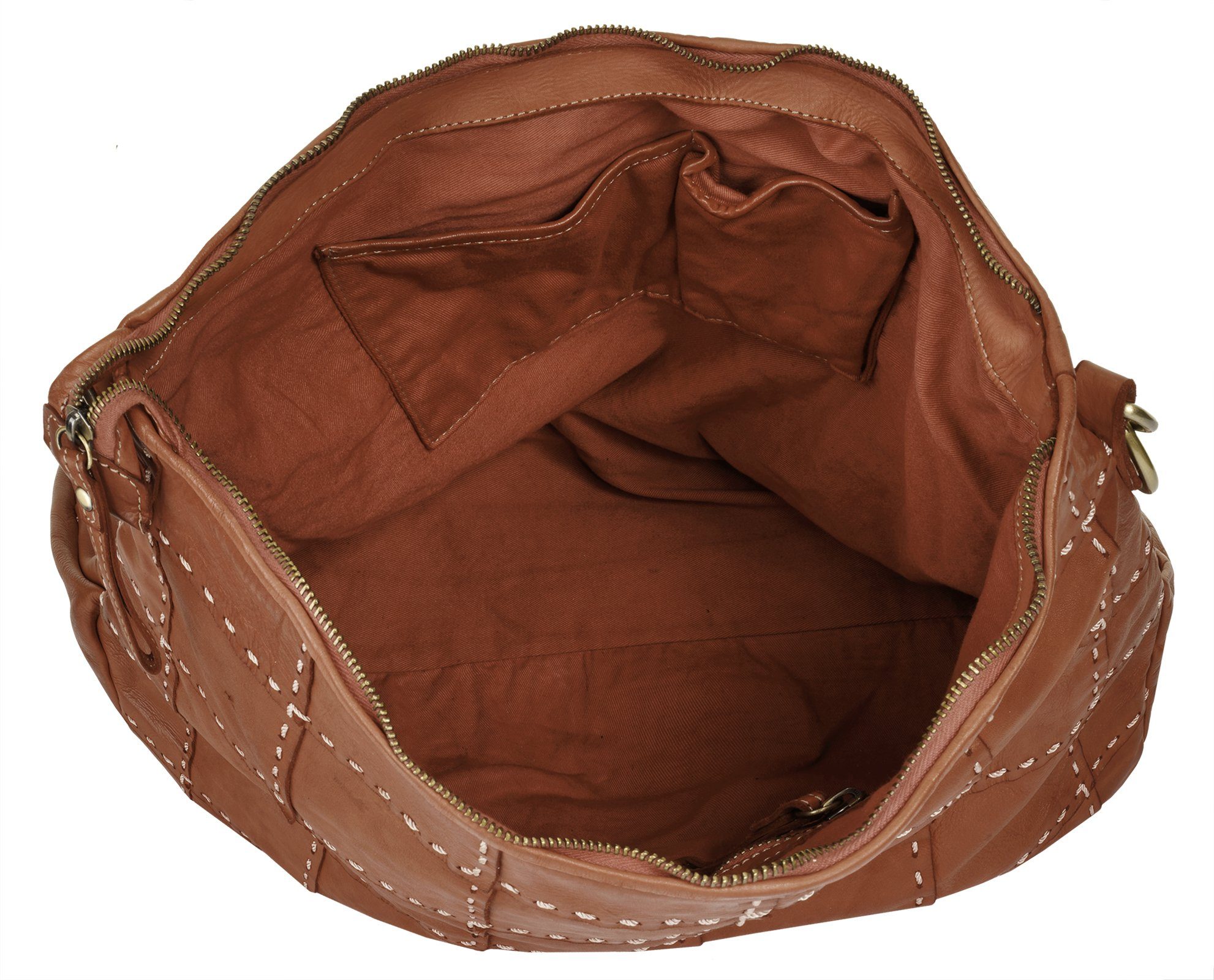 Samantha Look Shopper echt leer, made in italy