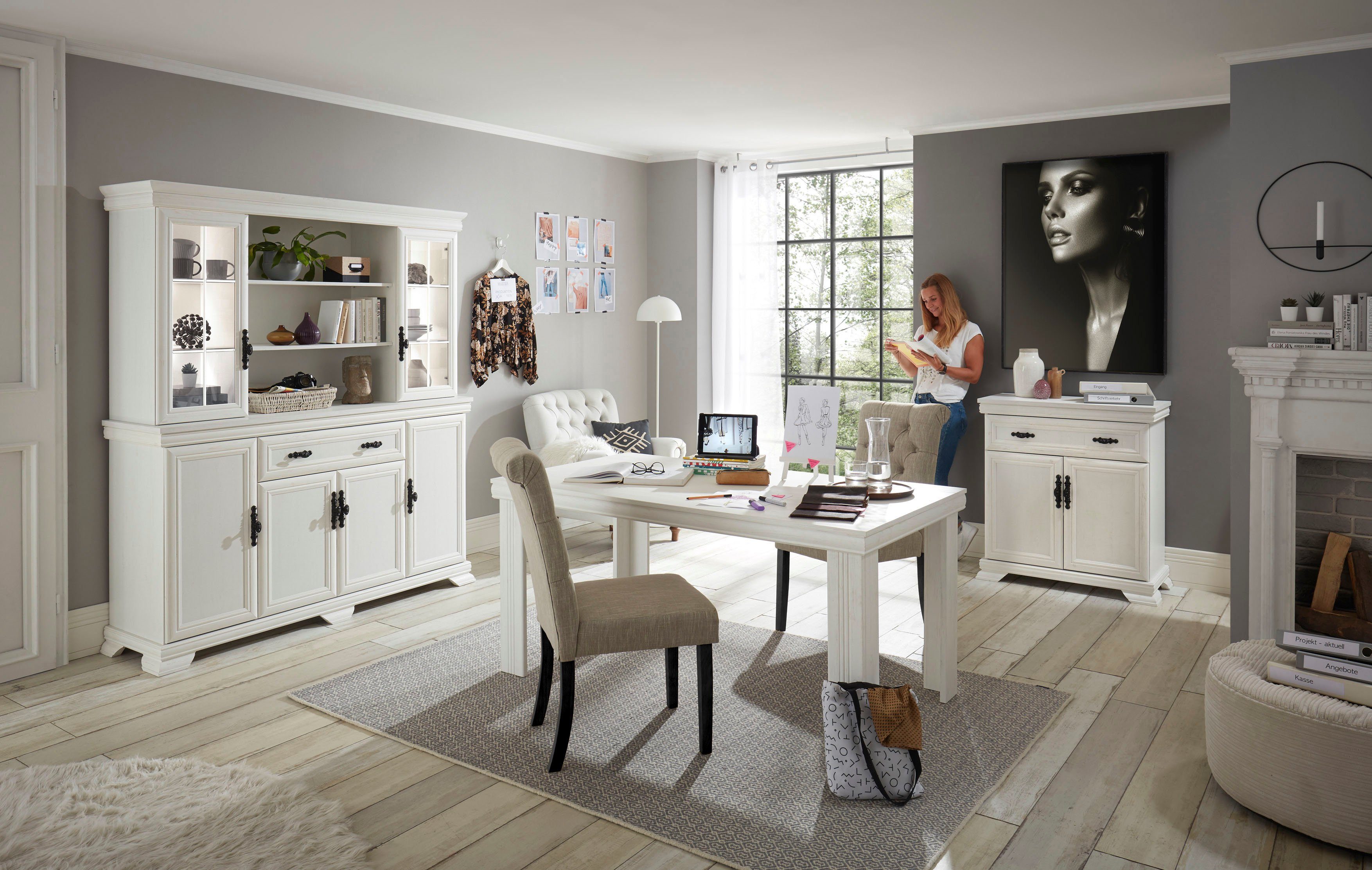 Home affaire Buffetkast Royal Breedte ca. 168 cm