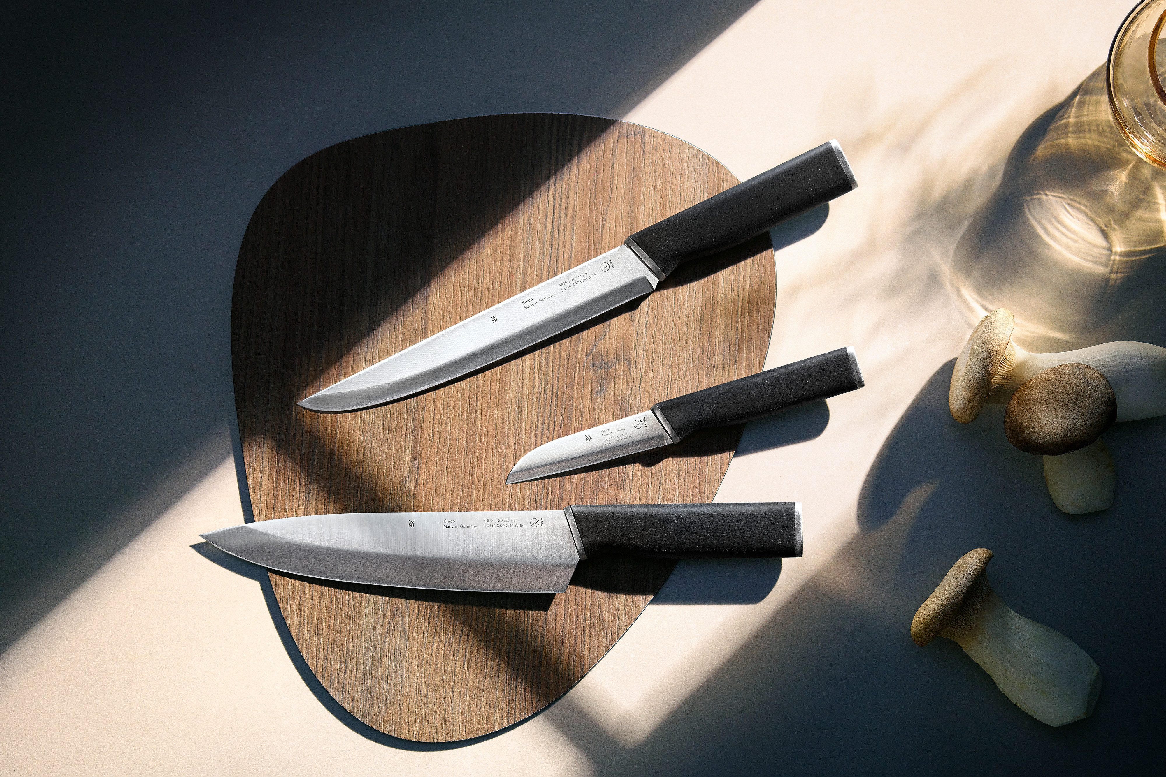WMF Groentemes Kineo 9 cm, hoogwaardig roestvrij staal, uitstekende balans, ergonomisch (1-delig)