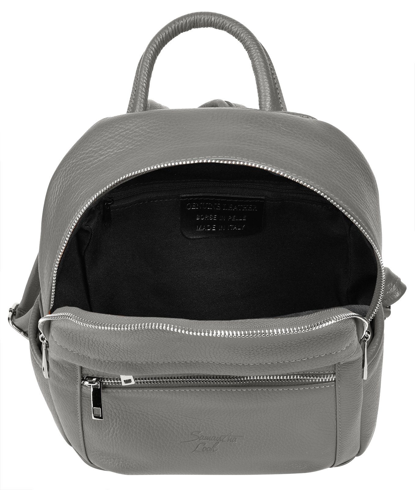 Samantha Look Rugzak echt leer, made in italy