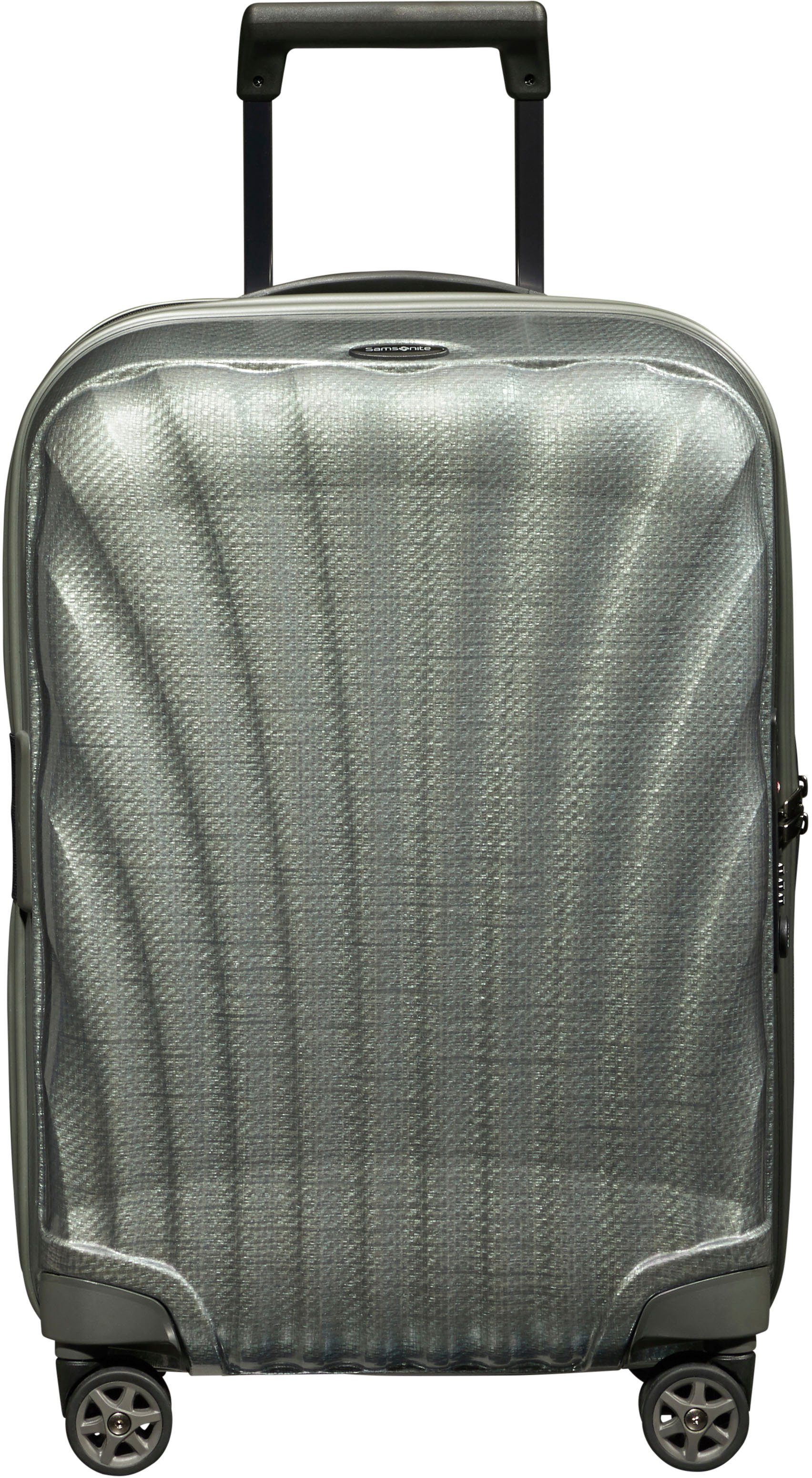 Samsonite C-Lite Spinner 55 Exp metallic green Harde Koffer