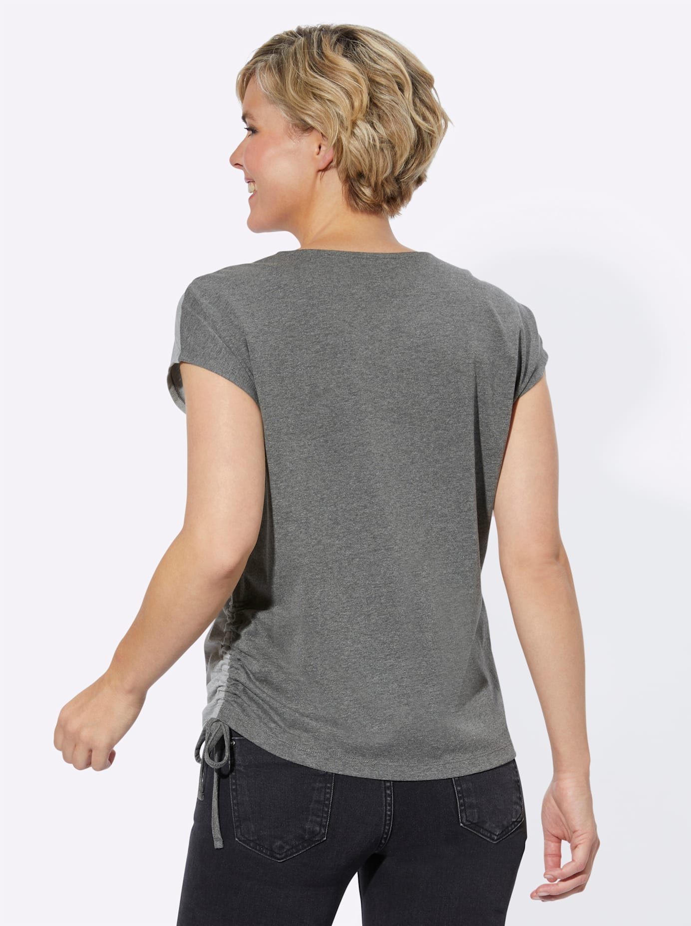 Casual Looks Shirt met ronde hals Shirt (1-delig)
