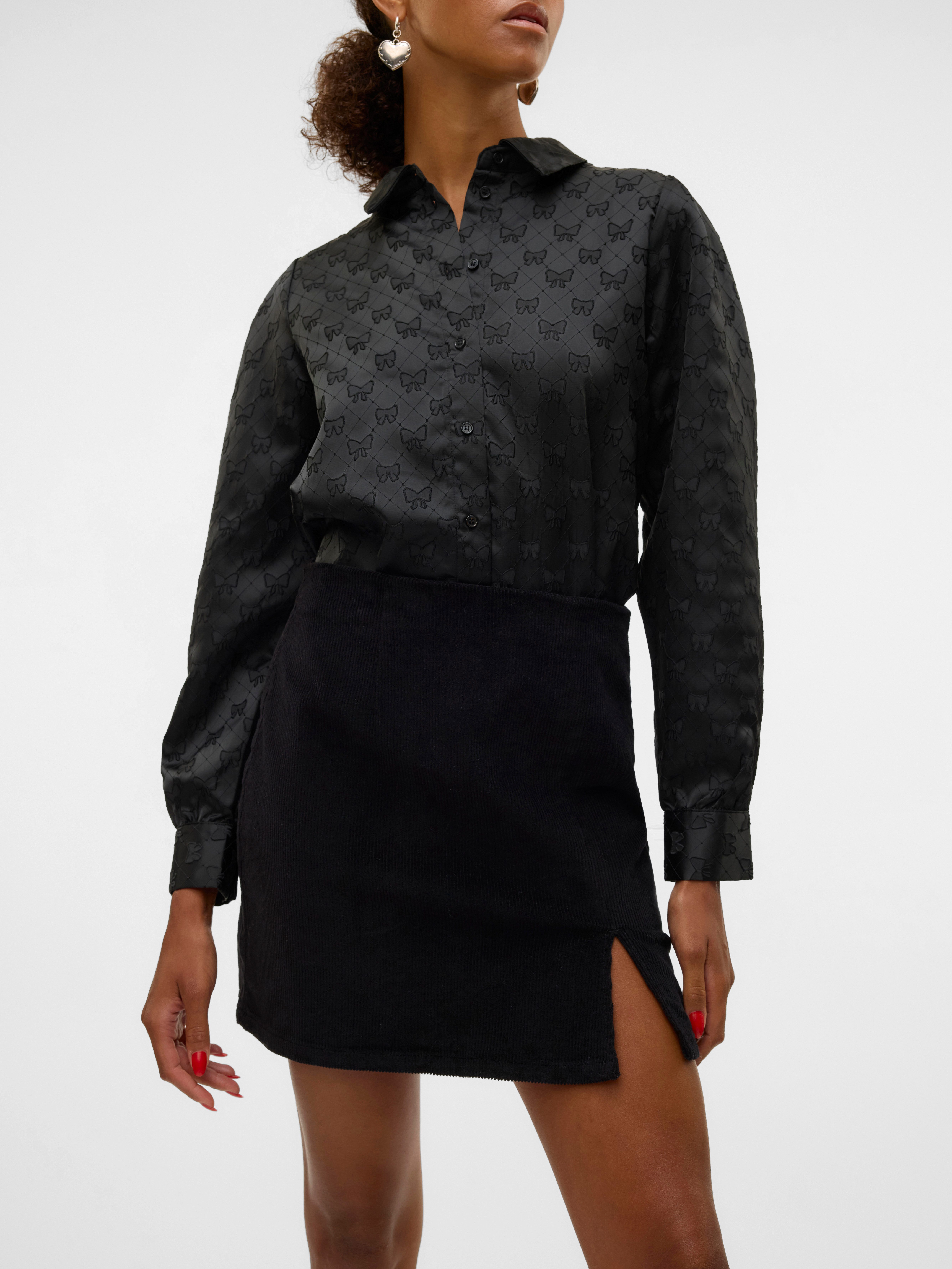 Vero Moda Minirok VMLULA NELLY HR SHORT CRDRY SKIRT NOOS