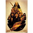 reinders! poster solo: a star wars story millenium falcon collage (1 stuk) bruin