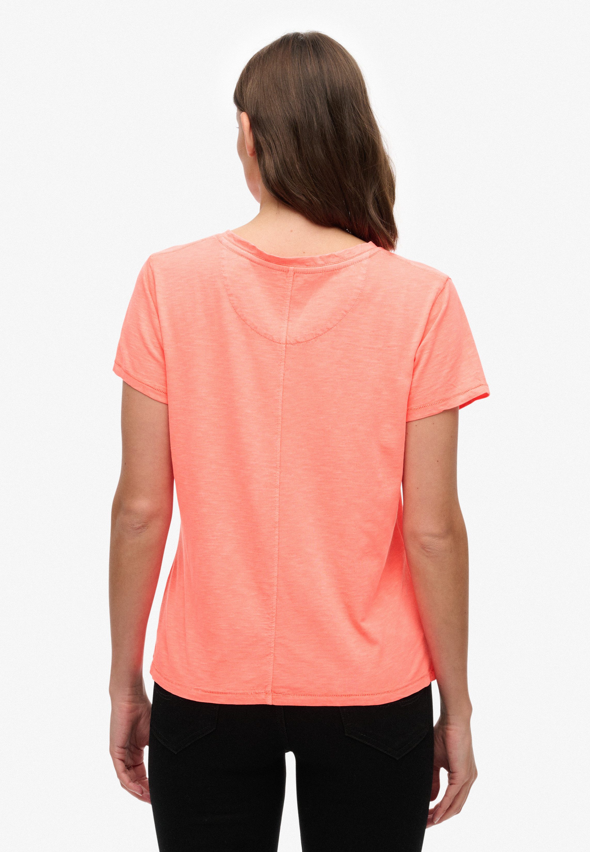 Superdry T-shirt STUDIOS SLUB EMB VEE TEE