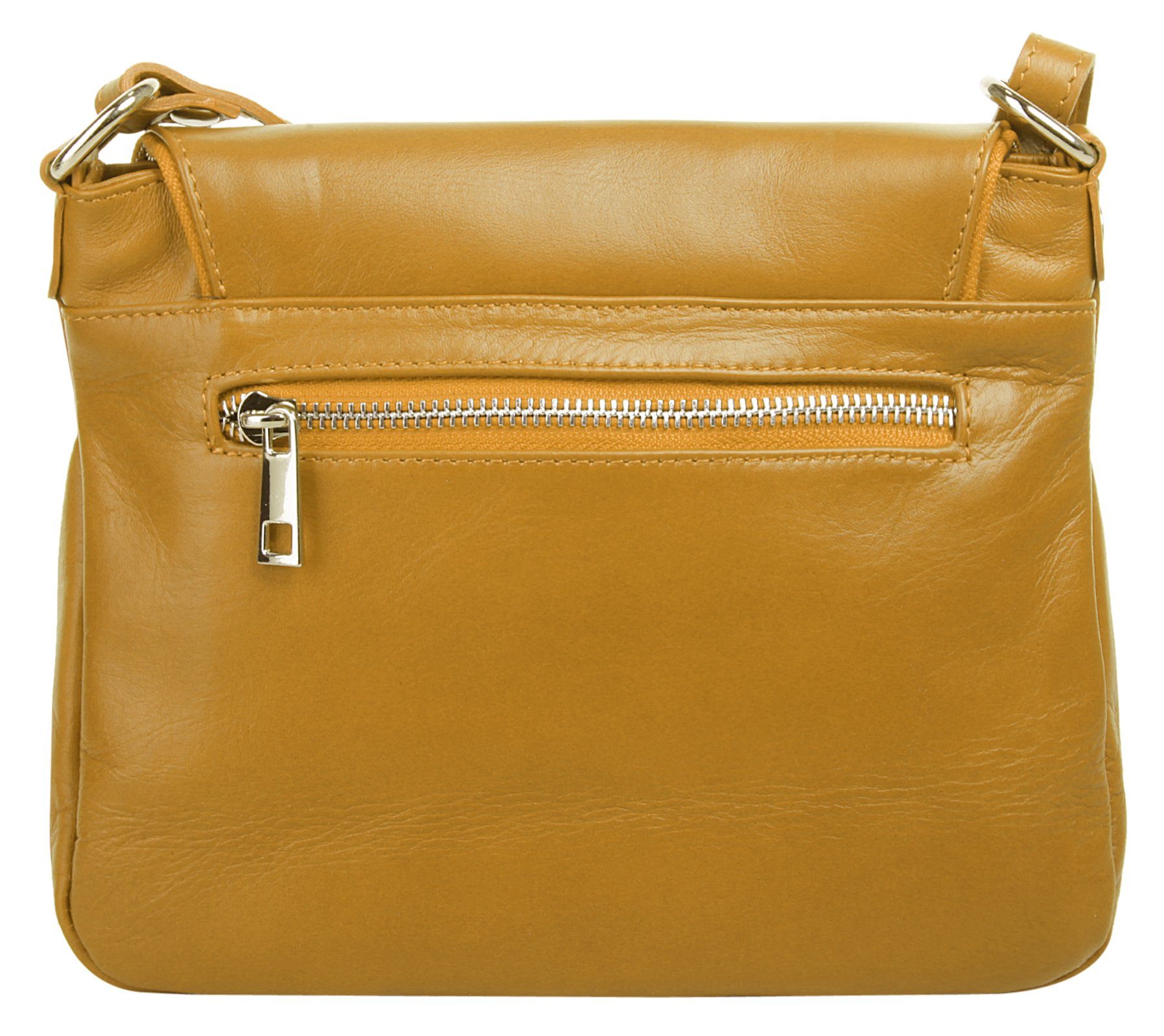 Samantha Look Schoudertas echt leer, made in italy