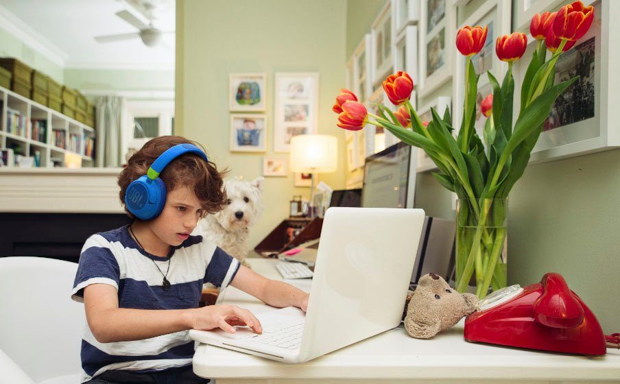 JBL Kinder koptelefoon JR460NC Active Noise Cancelling