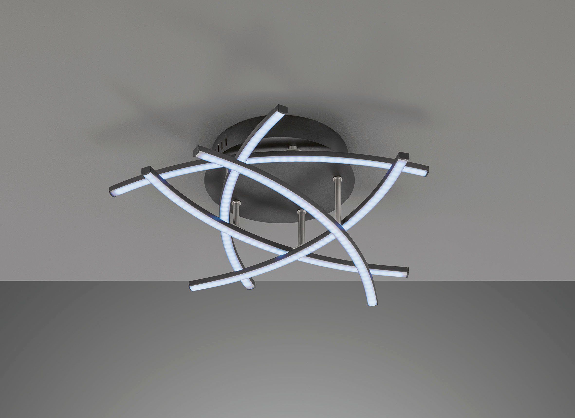 Honsel Leuchten Led-plafondlamp Cross TW Tunable white technologie kleurtemperaturen tussen 2700K+4000K (1 stuk)