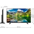 grundig led-tv 43 voe 20 uhs000, 108 cm - 43 ", 4k ultra hd, smart tv zwart