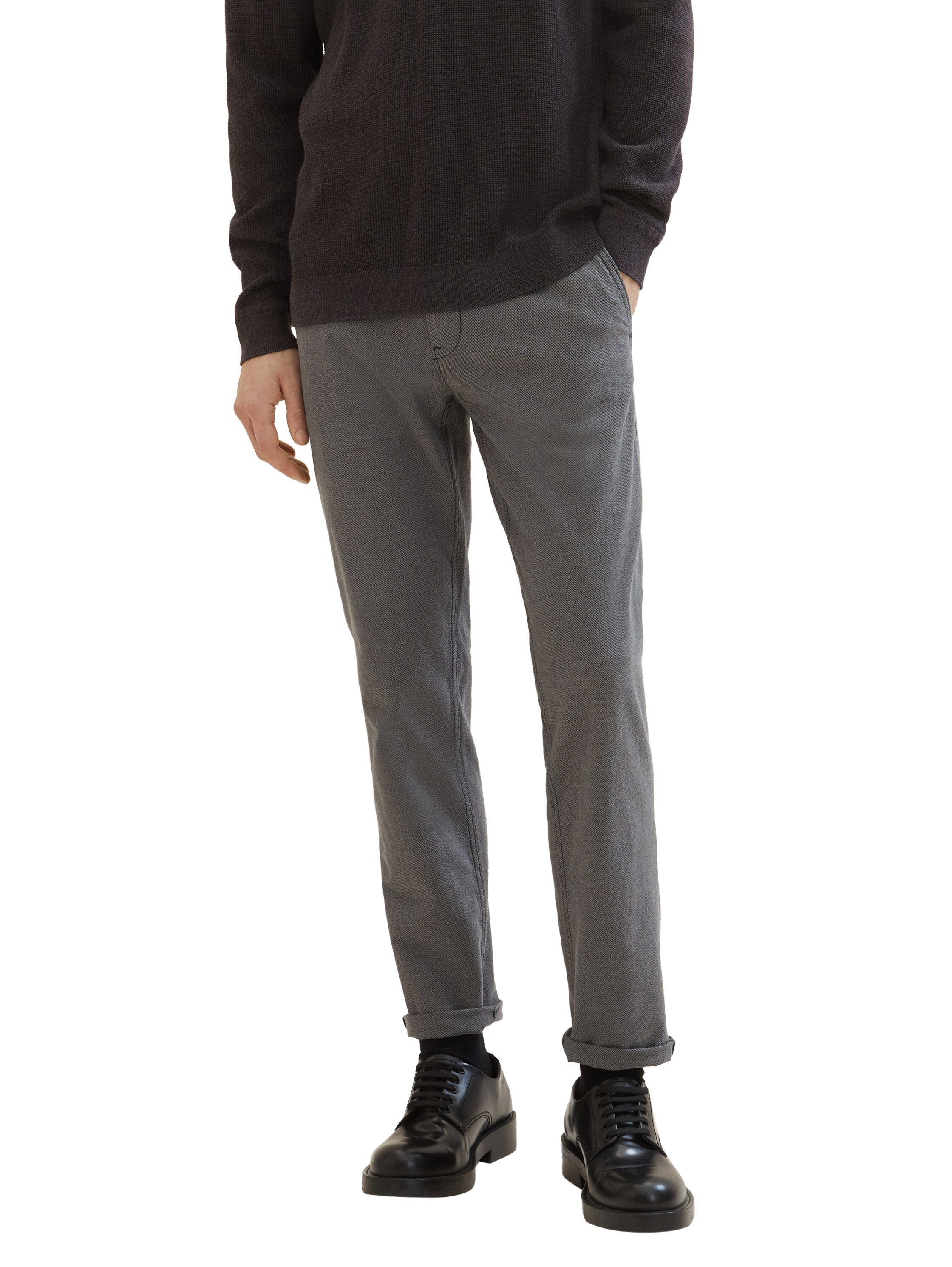Tom Tailor Chino met casual uitstraling heren chino's maat 30 zwart