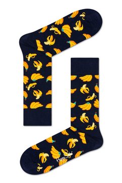 happy socks sokken met bananenmotieven multicolor