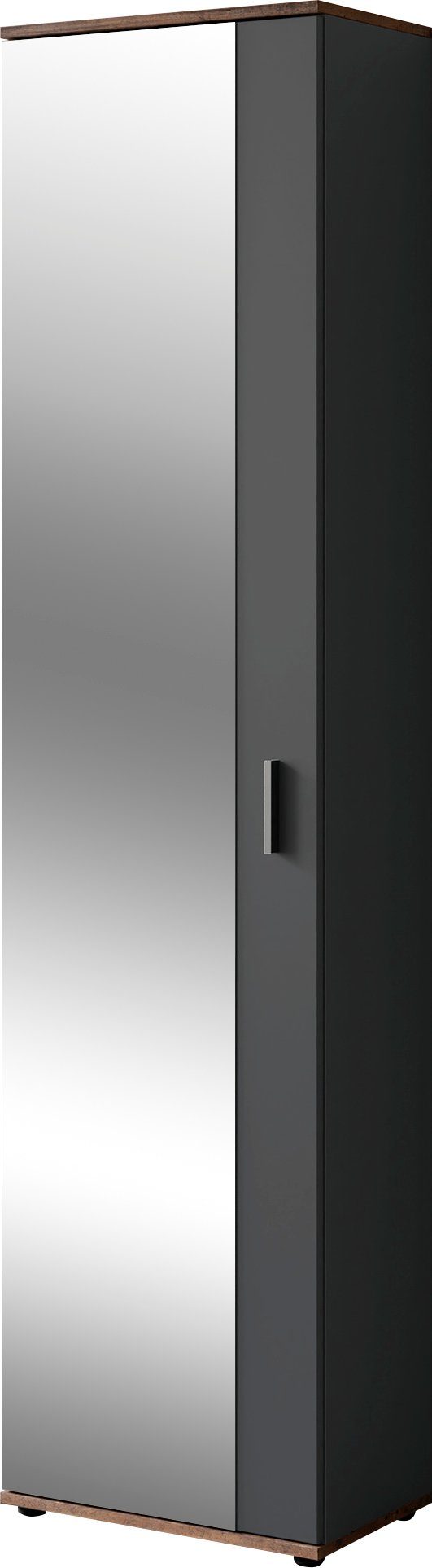 INOSIGN Kledingkast Jakob met grote spiegel, breedte 49 cm