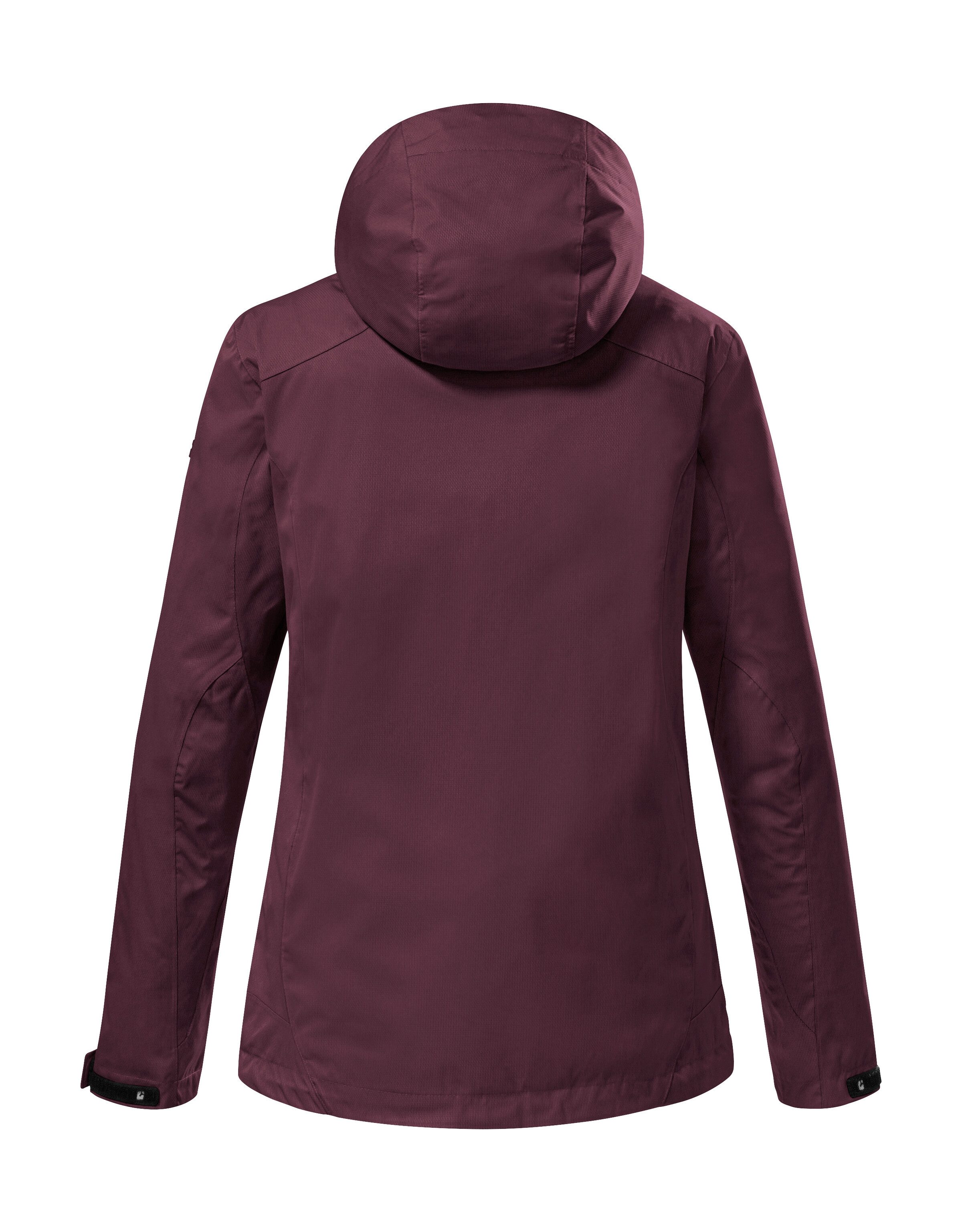 Killtec Outdoorjack KOS 133 WMN JCKT Water- en winddichte damesjack met afneembare capuchon, PFAS-vrij