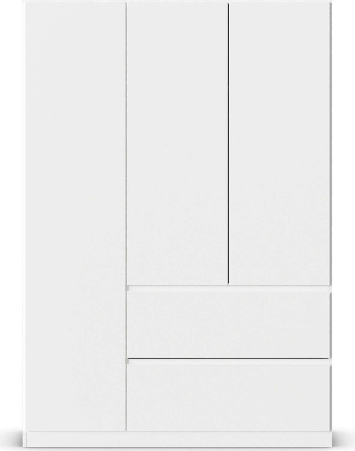 rauch Draaideurkast Kledingkast Kast Garderobe Wasmand COSTA in 3 Breedtes veel ruimte, greeploze front en push-to-open functie made in germany