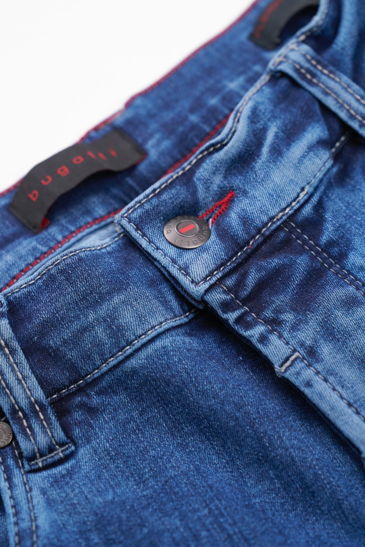 Bugatti 5-pocket jeans bijzonder comfortabel