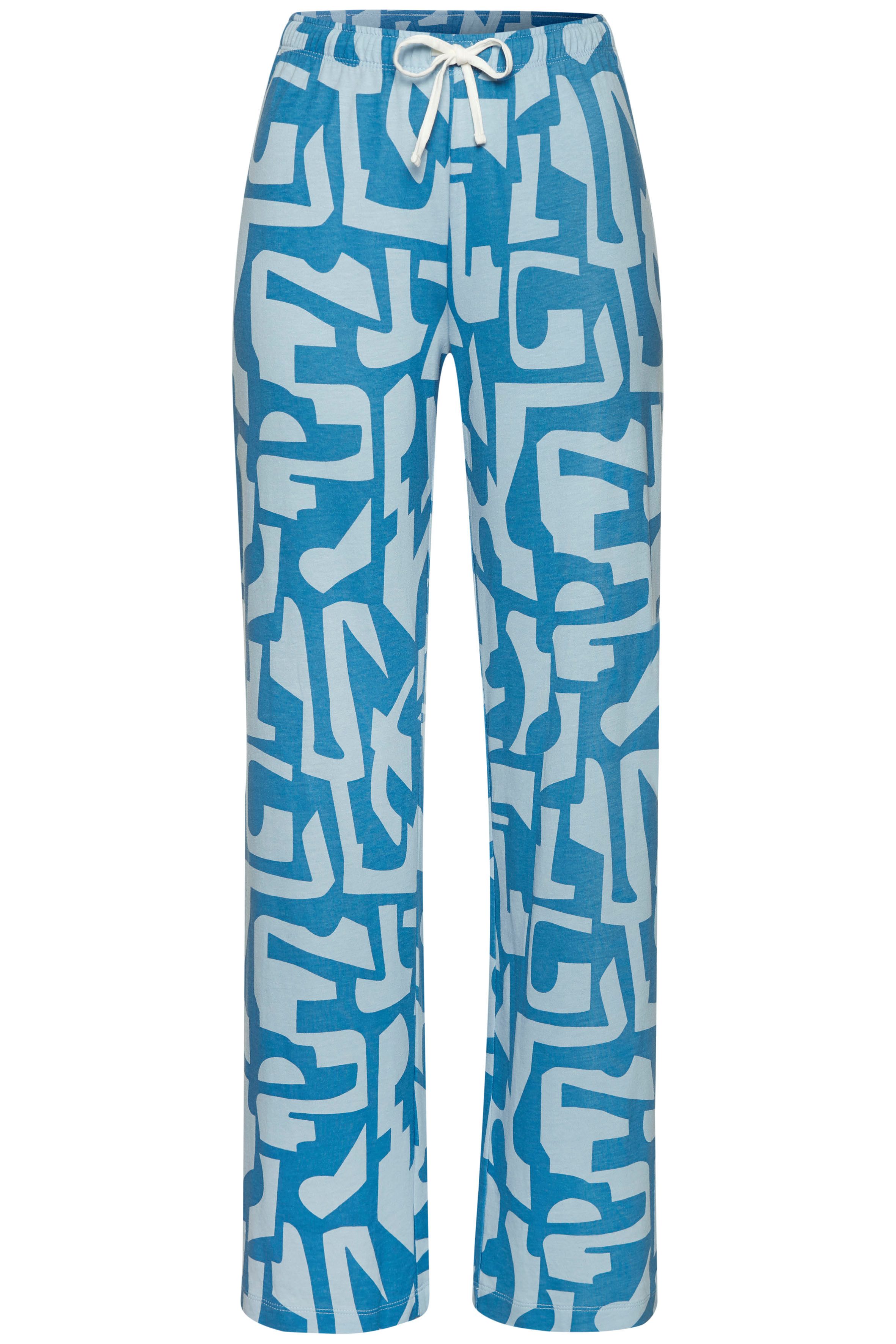 s.Oliver RED LABEL Beachwear Pyjama met grafische print (2-delig)