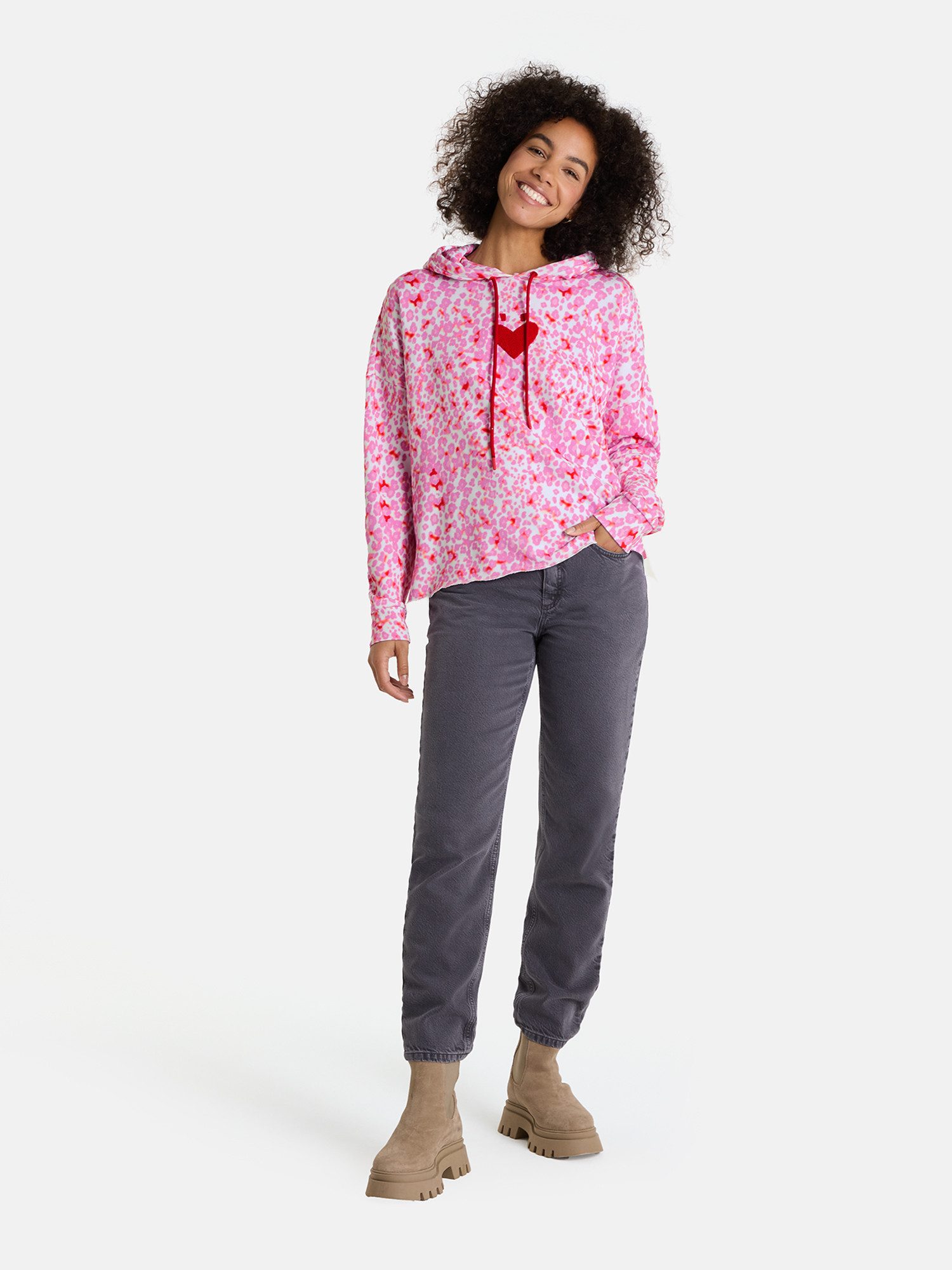 Lieblingsstück Hoodie MioL met all-over print