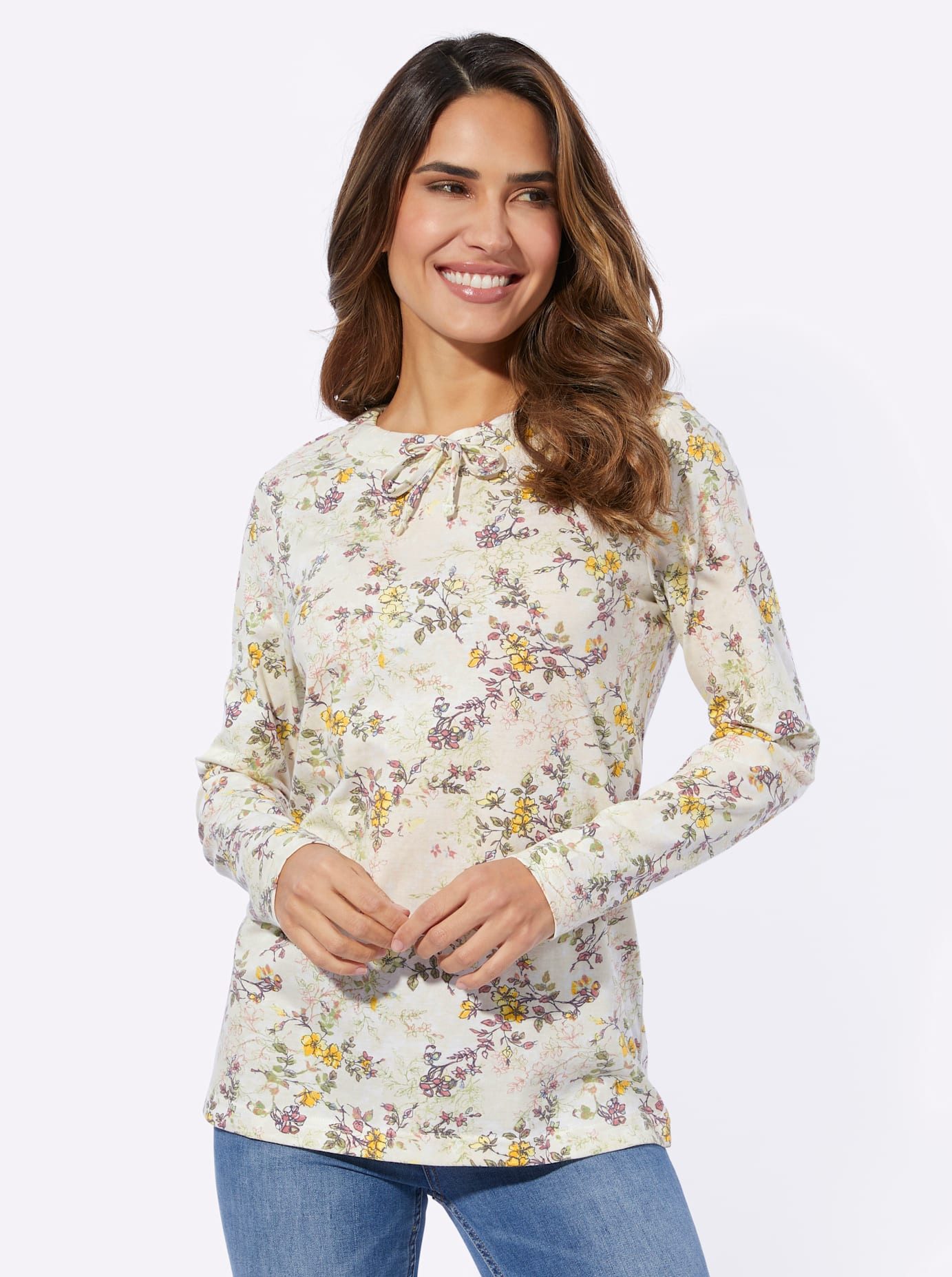 Classic Basics Shirt met lange mouwen (1-delig)