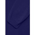 cecil trui met ronde hals in basic stijl blauw