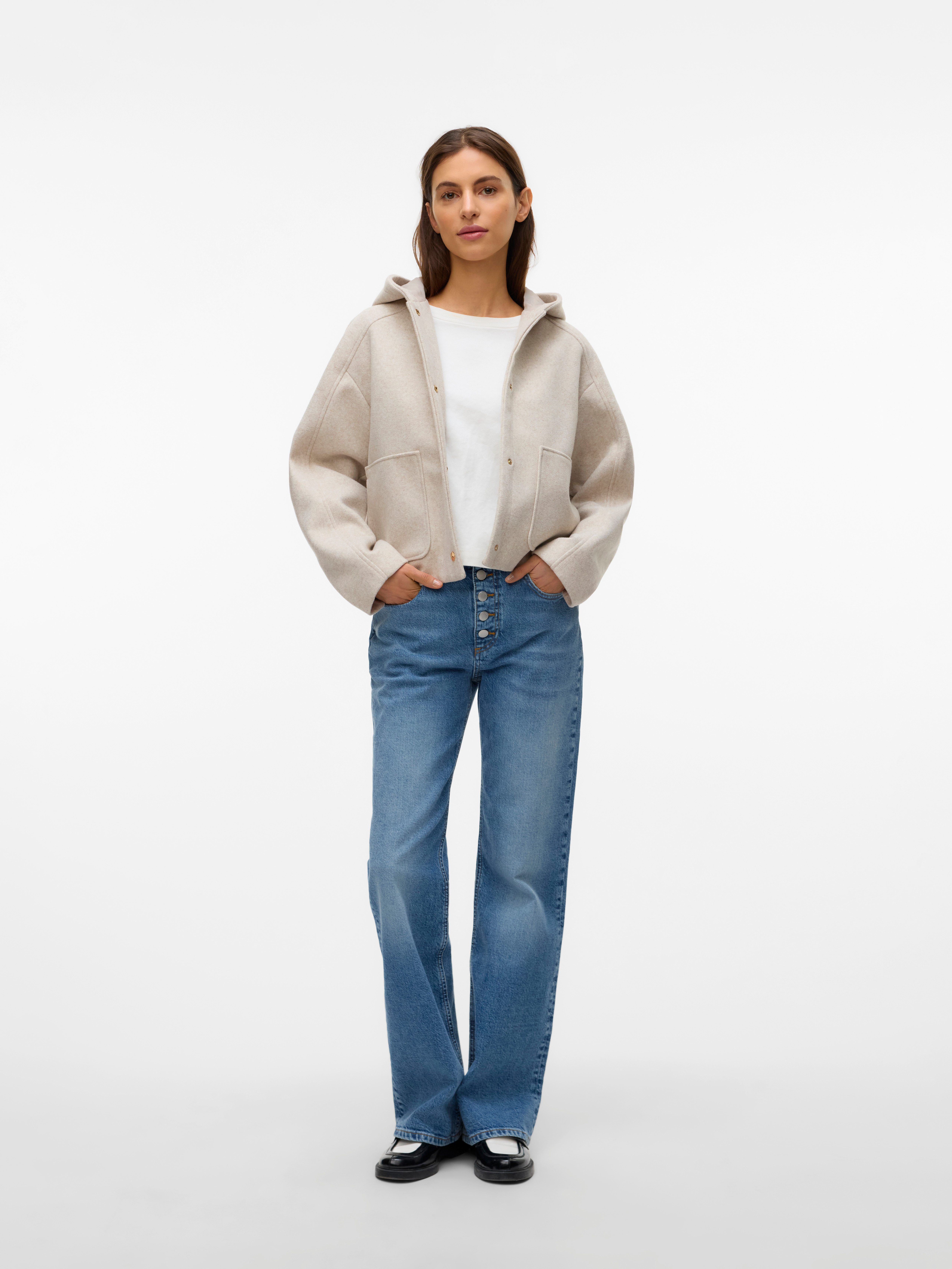 Vero Moda Kort jack VMFORTUNEROME SHORT JACKET GA BOO